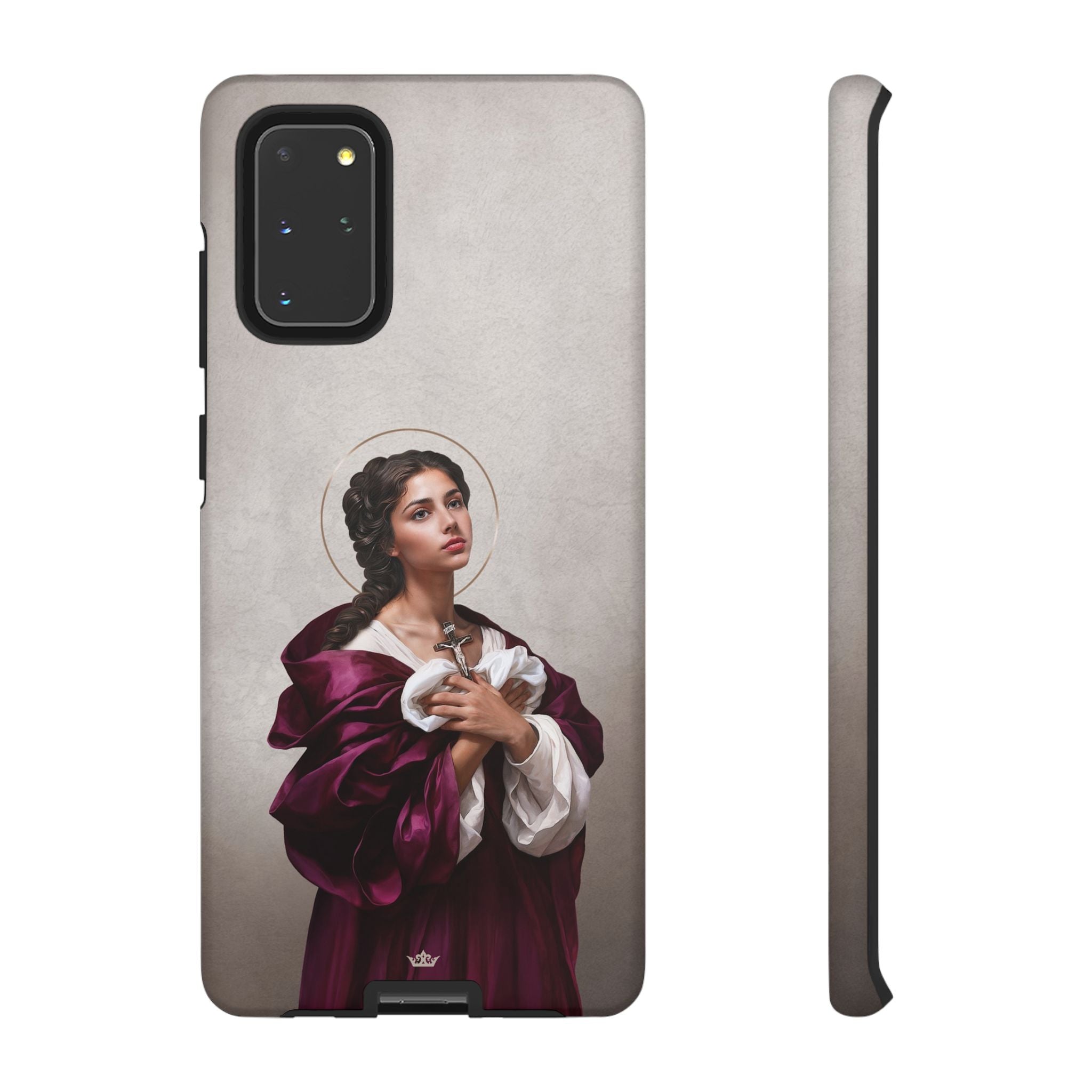 St. Agatha Hard Phone Case (Light)
