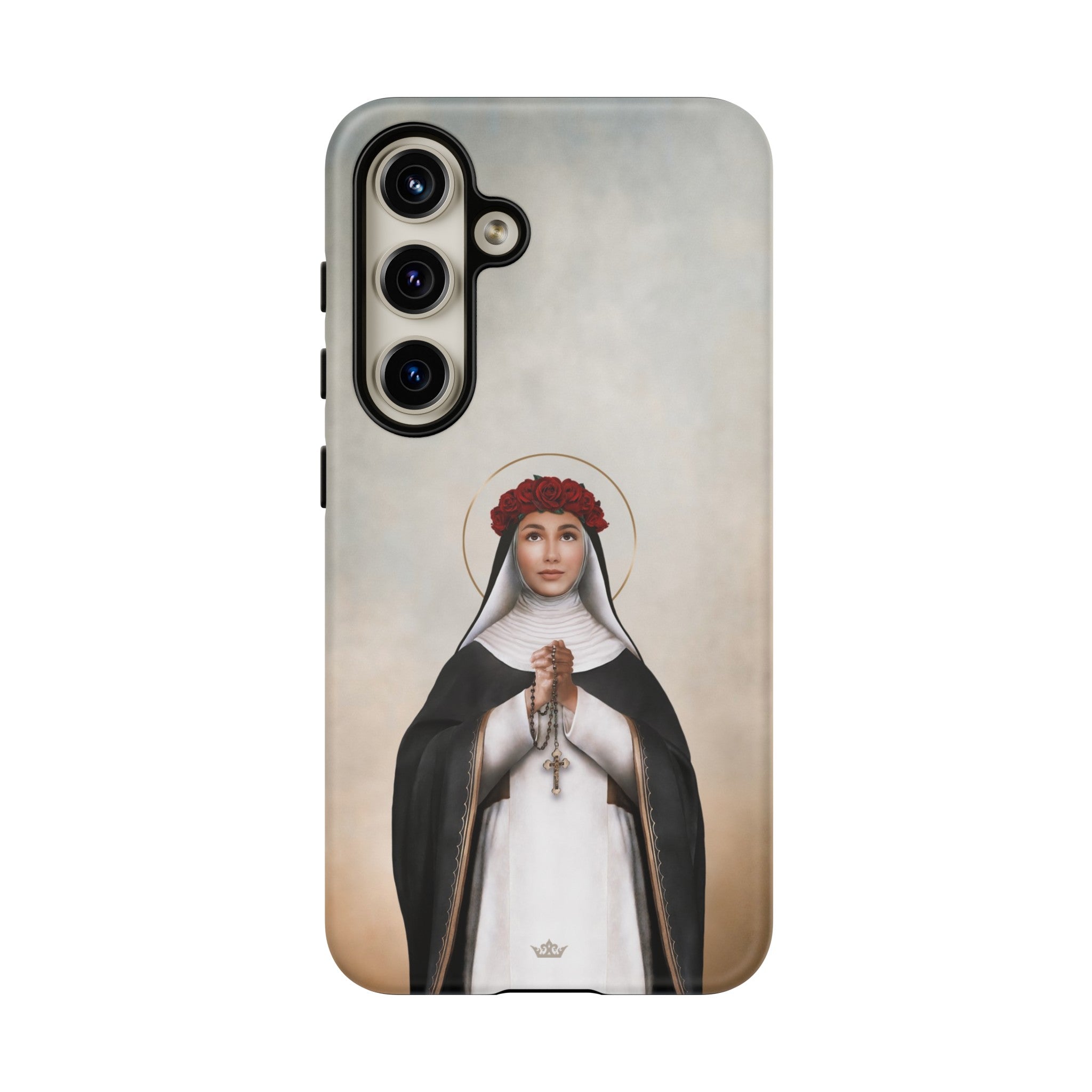 St. Rose of Lima Hard Phone Case (Light)