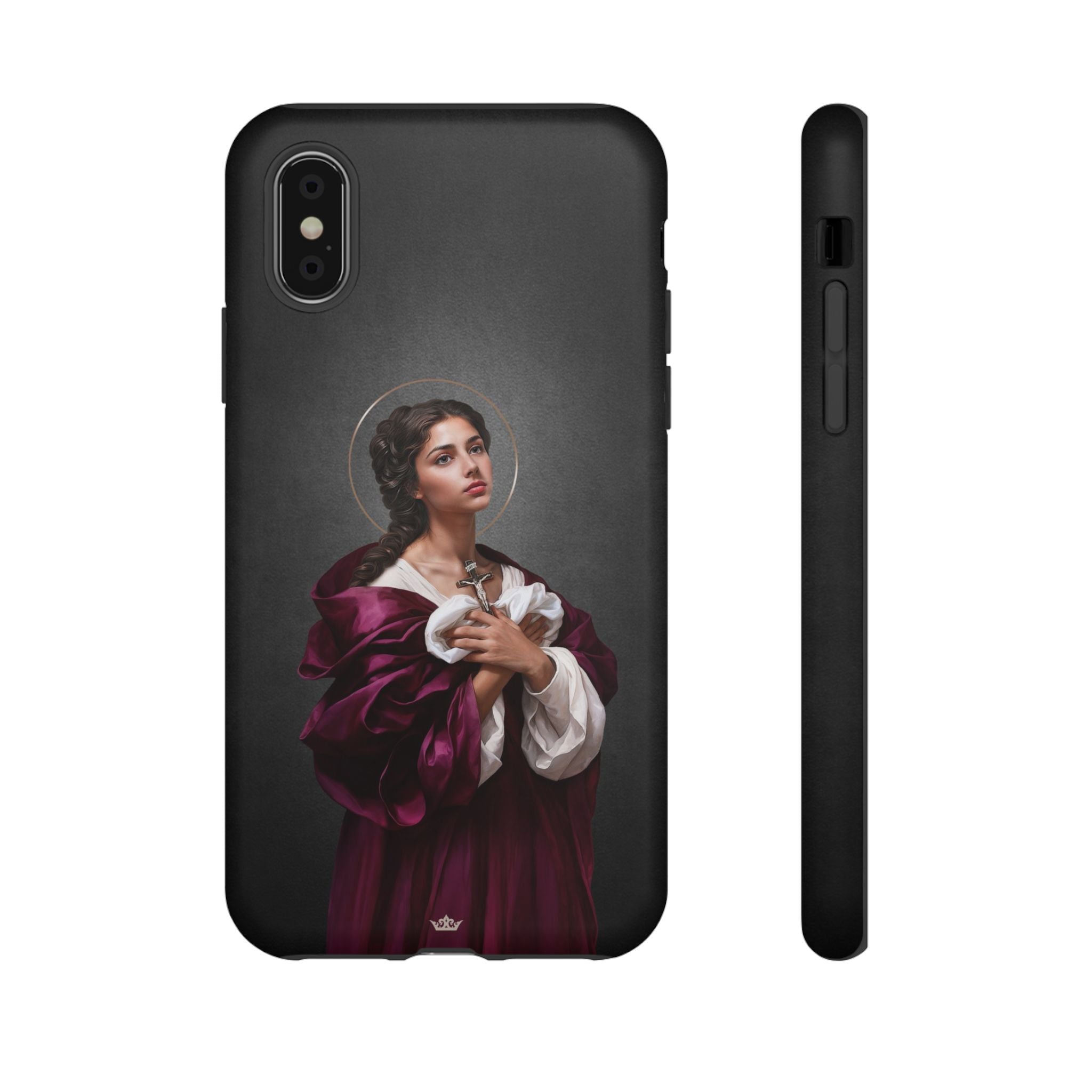 St. Agatha Hard Phone Case (Dark)