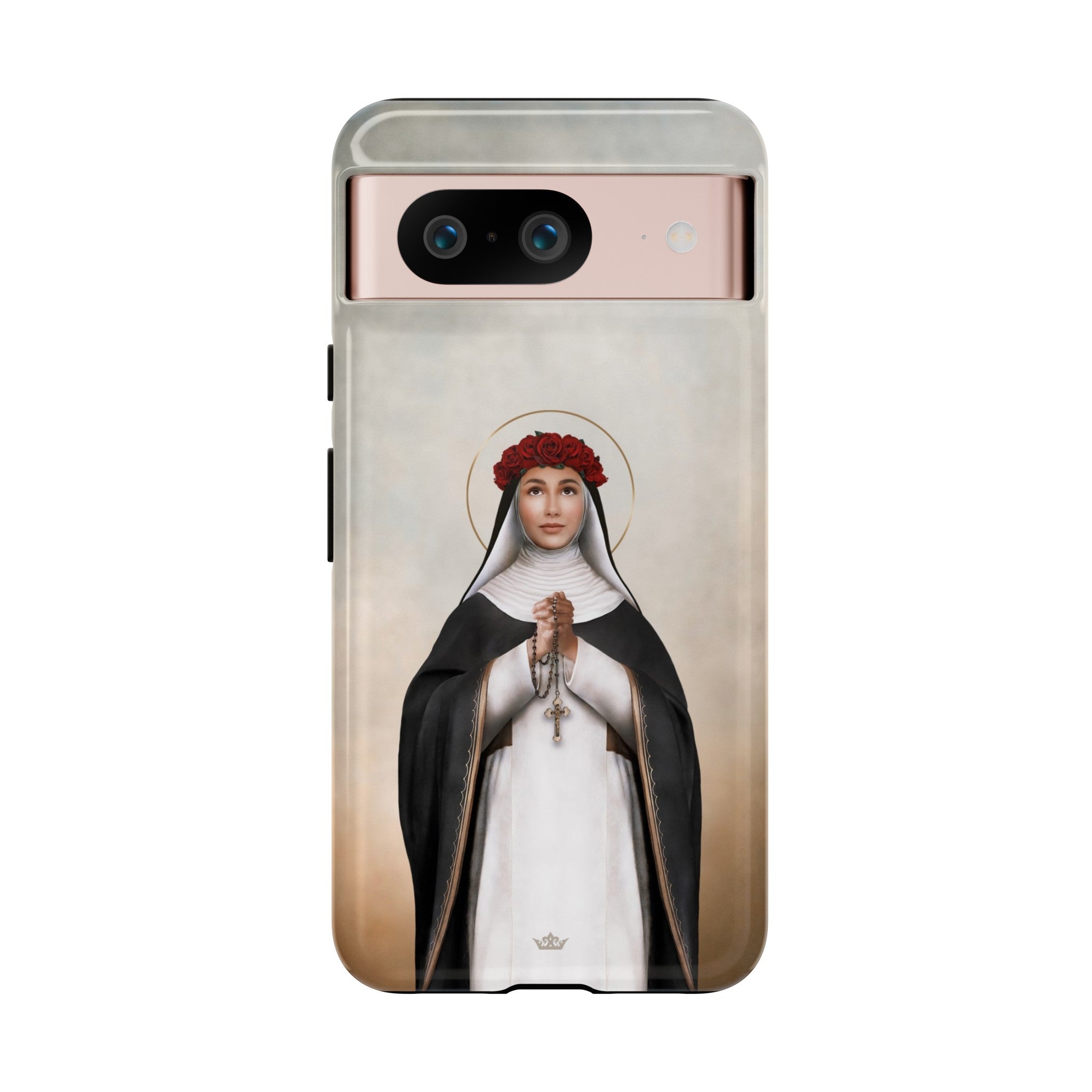 St. Rose of Lima Hard Phone Case (Light)