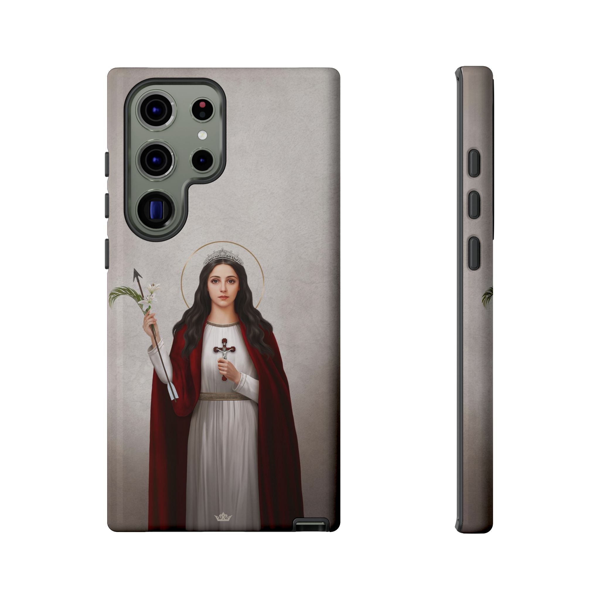 St. Philomena Hard Phone Case (Light)