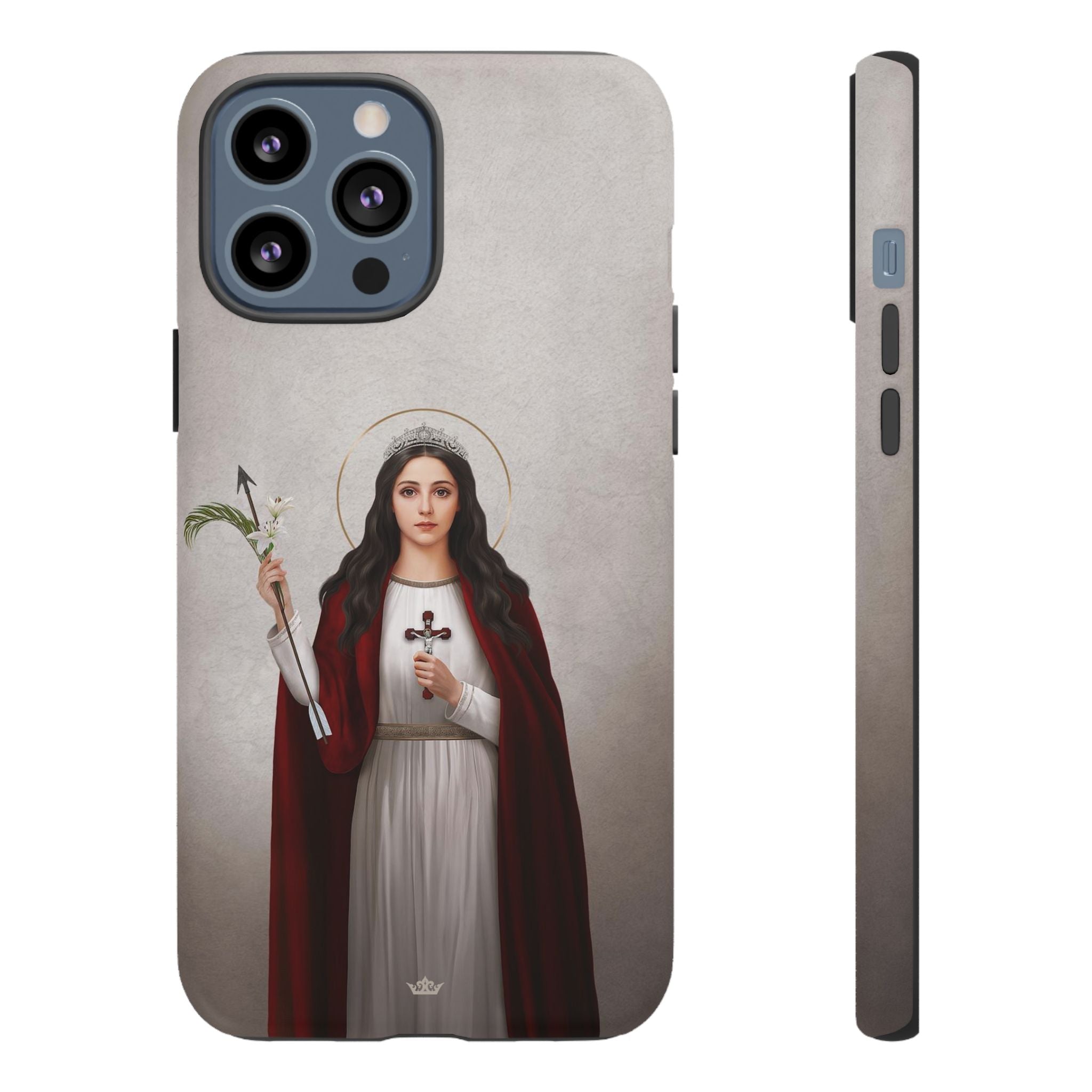 St. Philomena Hard Phone Case (Light)