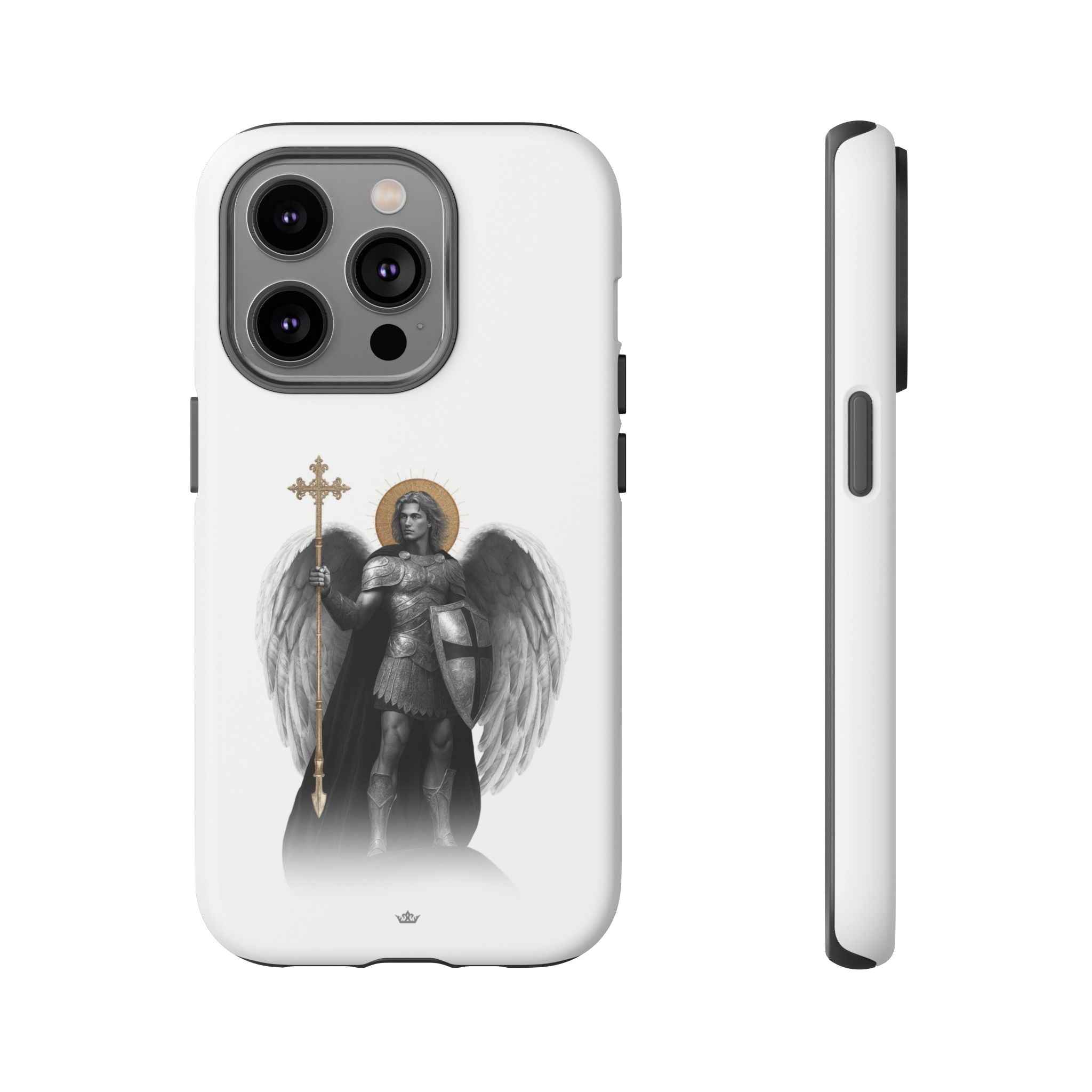 St. Michael the Archangel Victorious Hard Phone Case (Lumiere)