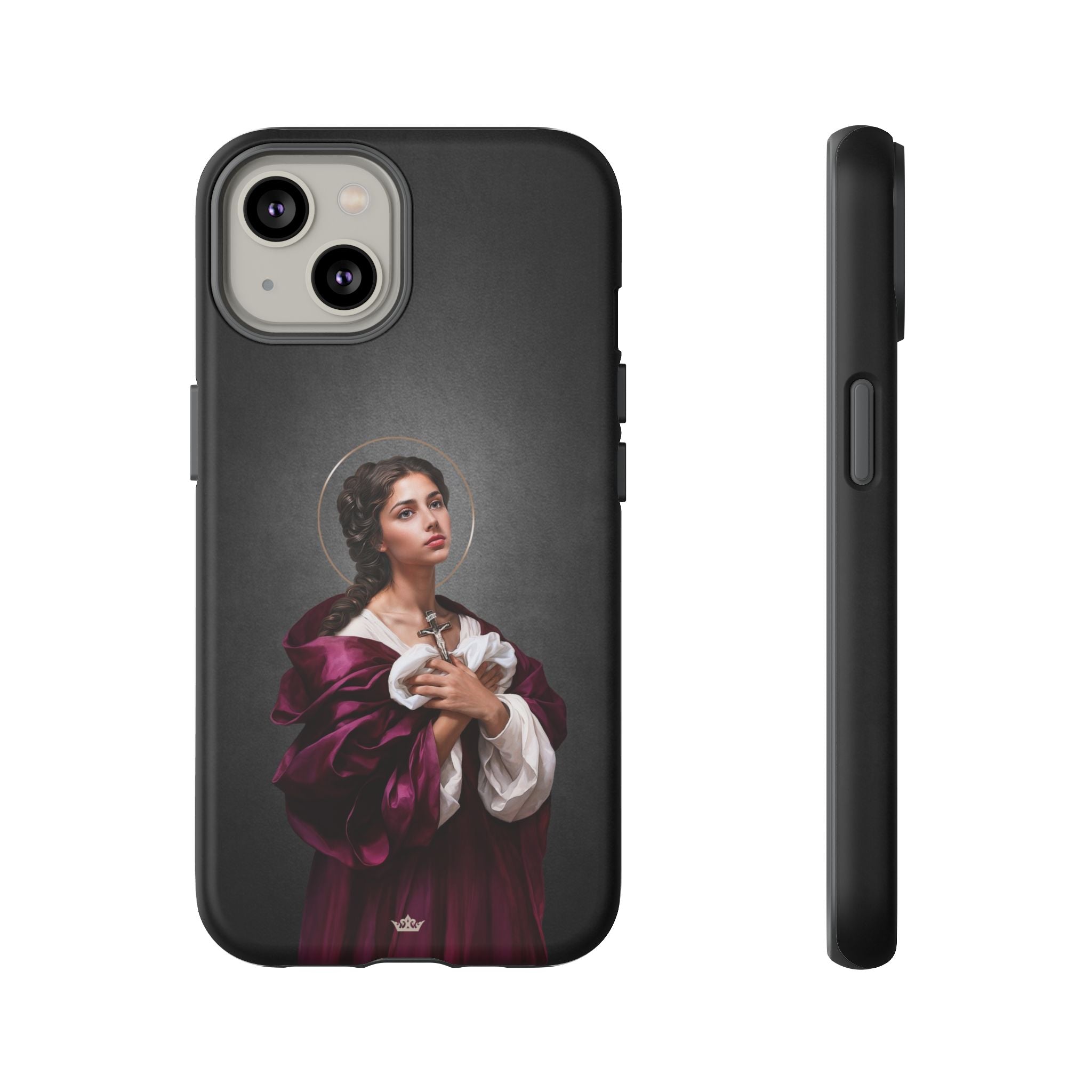 St. Agatha Hard Phone Case (Dark)