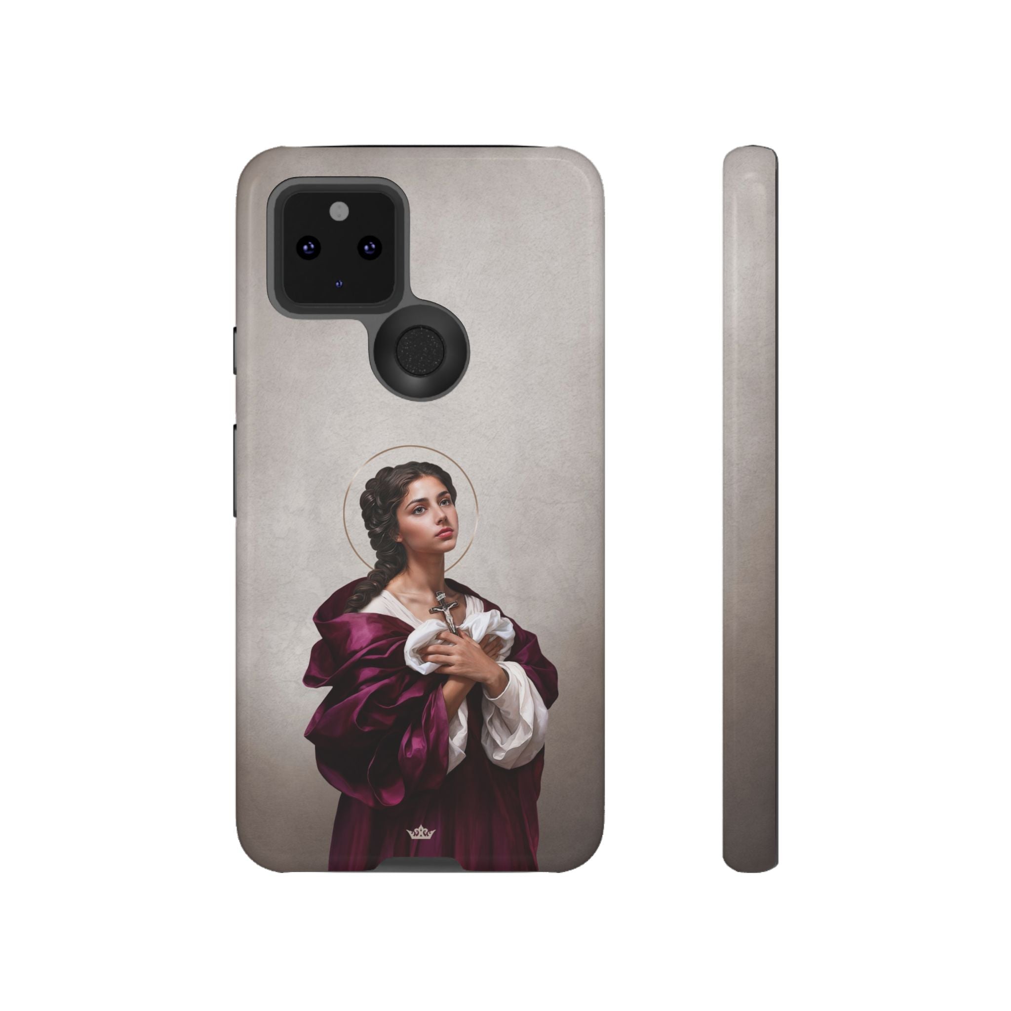 St. Agatha Hard Phone Case (Light)