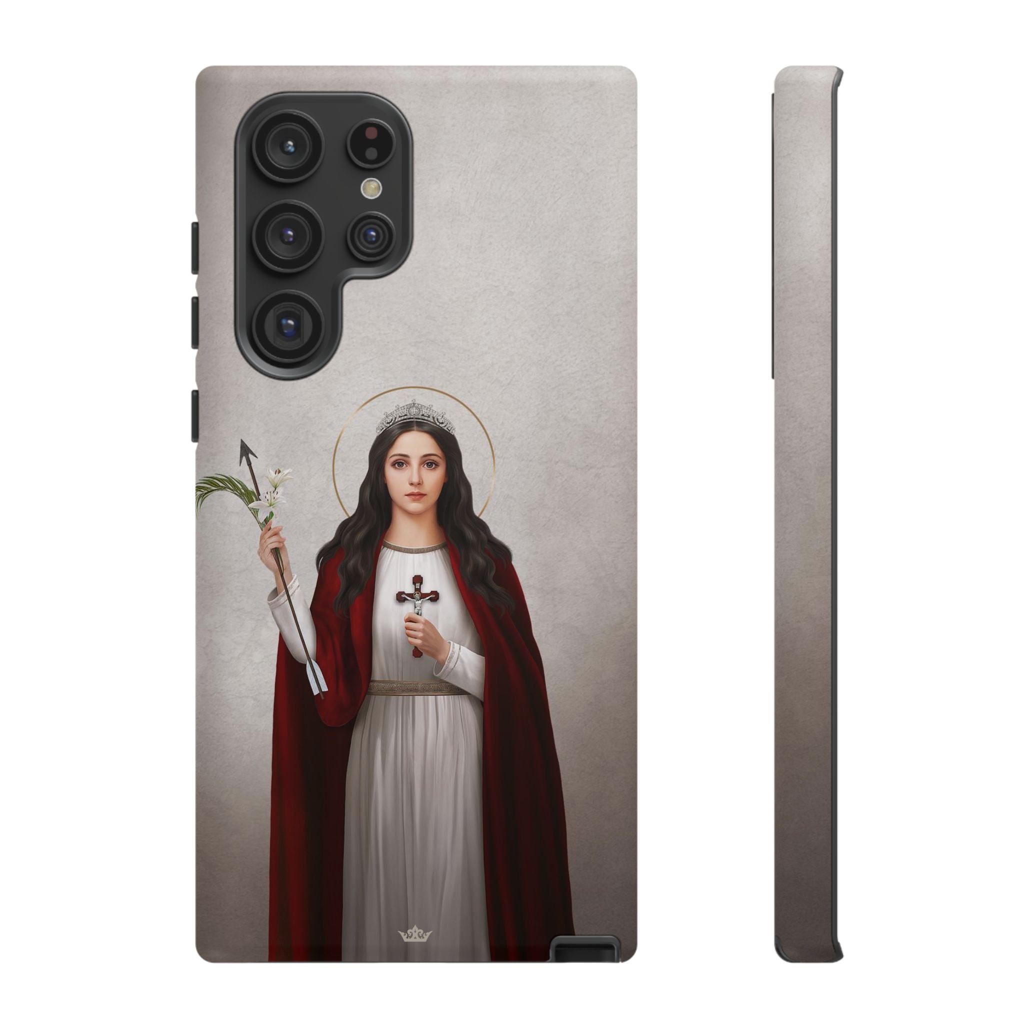 St. Philomena Hard Phone Case (Light)