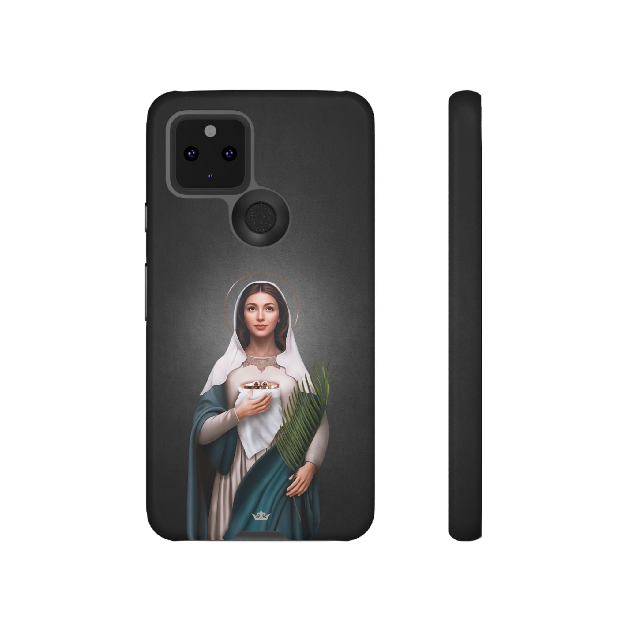 St. Lucy Hard Phone Case (Dark)