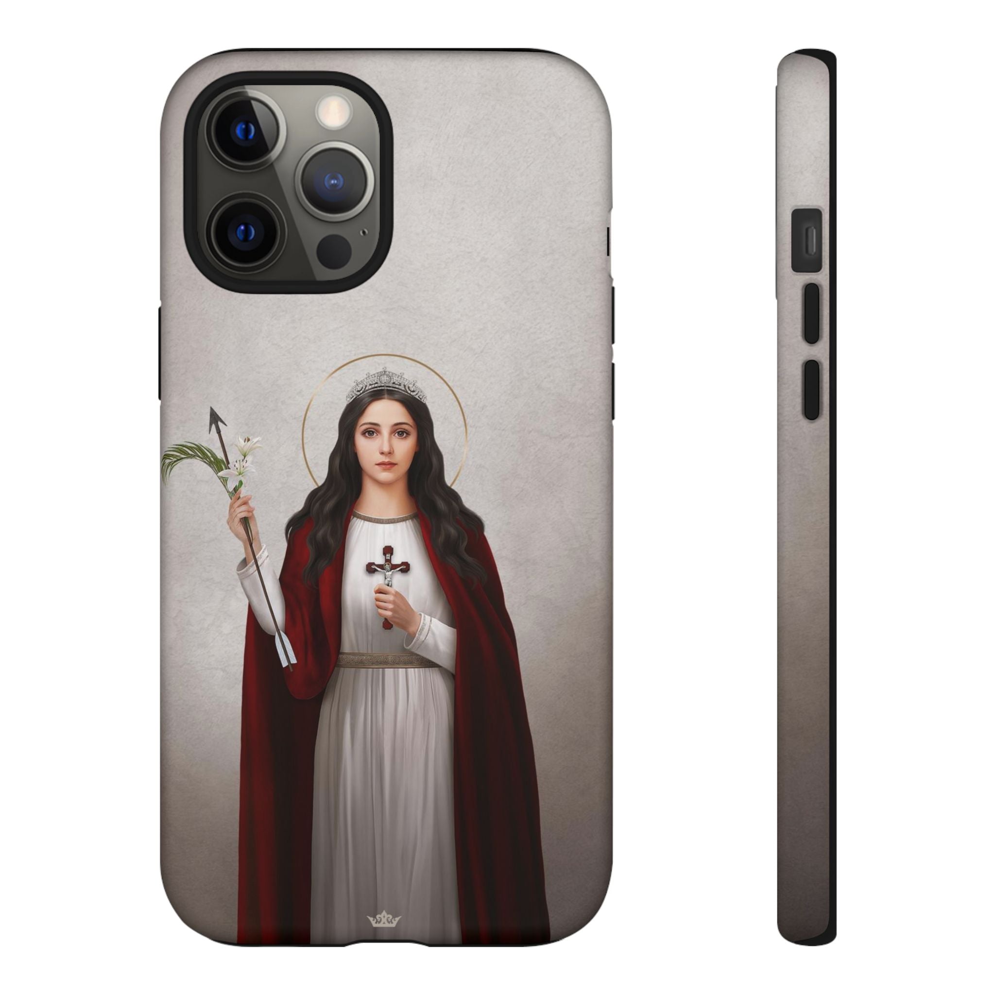 St. Philomena Hard Phone Case (Light)
