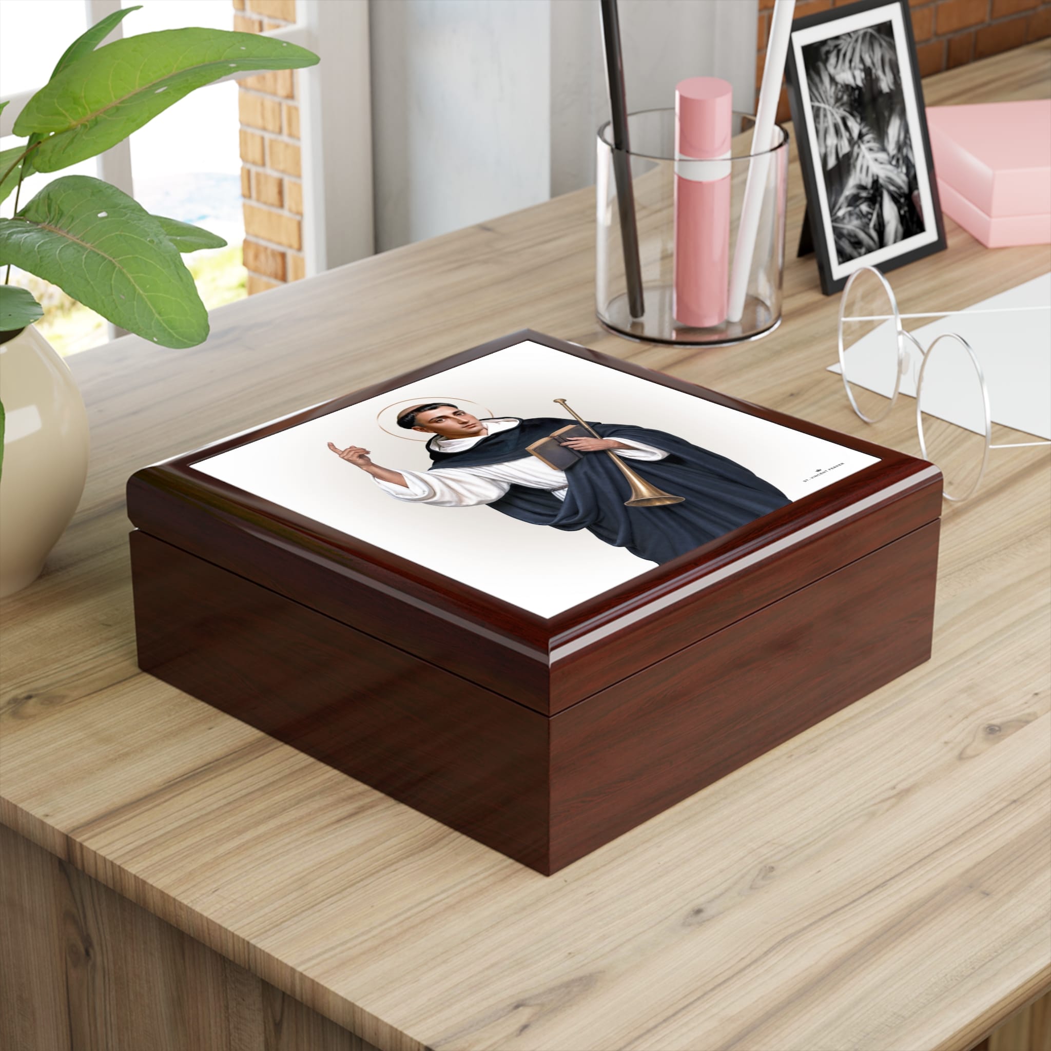 St. Vincent Ferrer Keepsake Box Copyright VENXARA