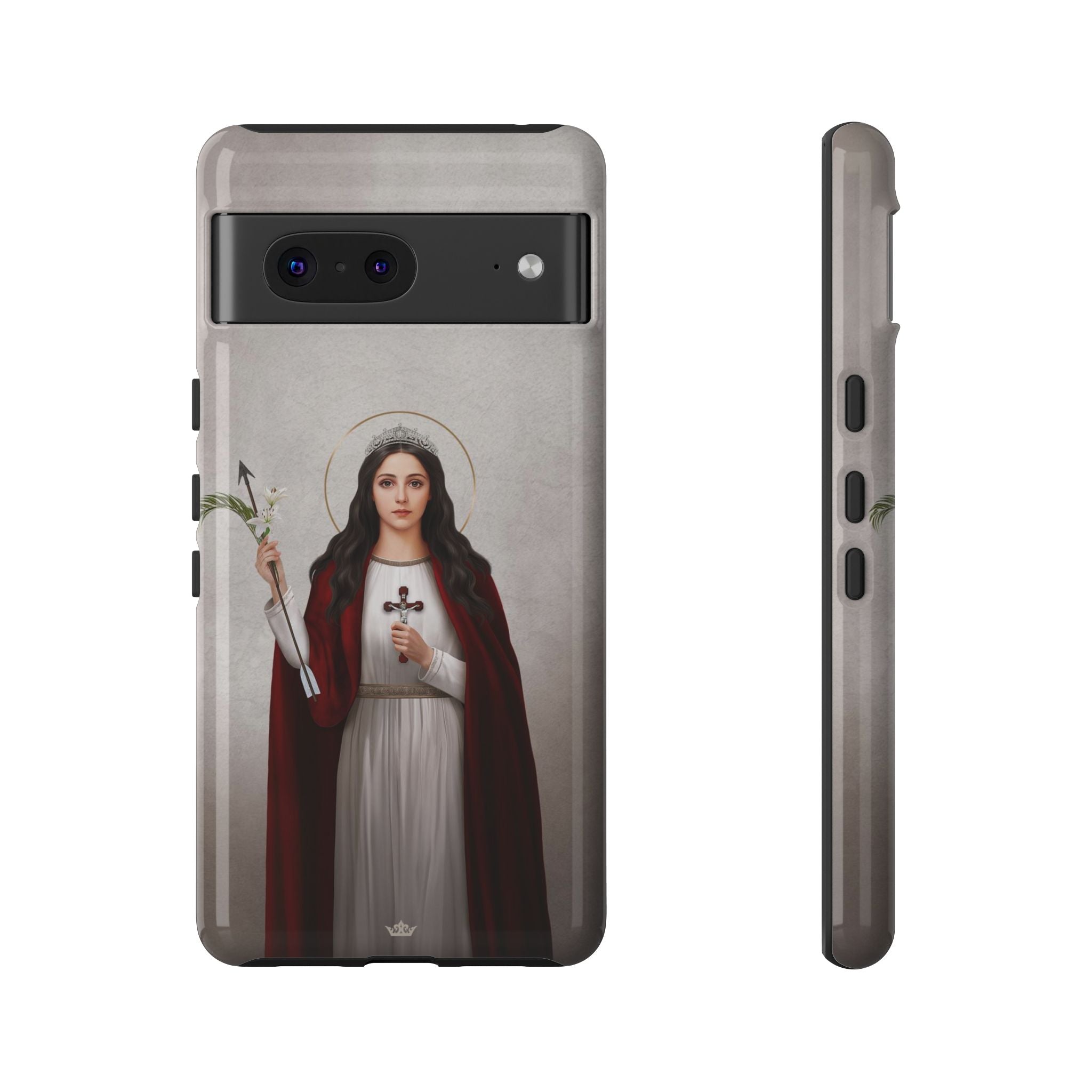 St. Philomena Hard Phone Case (Light)
