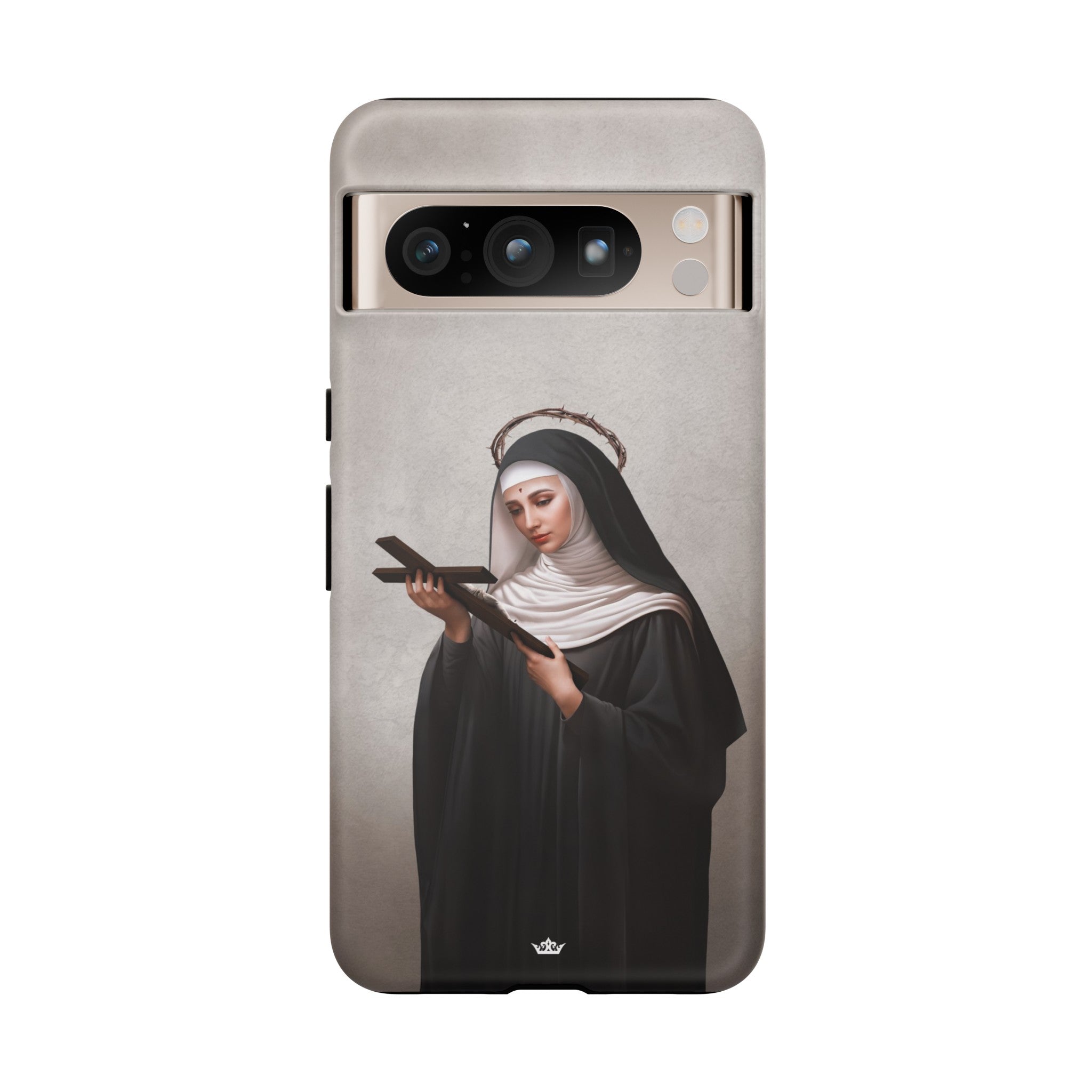 St. Rita of Cascia Hard Phone Case (Light)