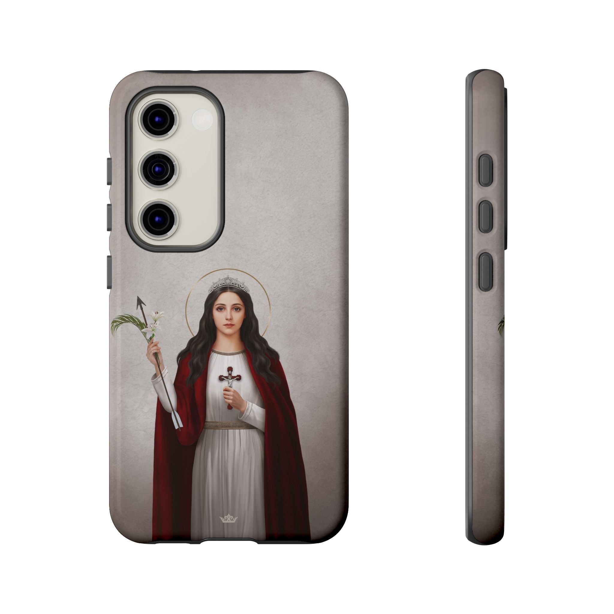 St. Philomena Hard Phone Case (Light)