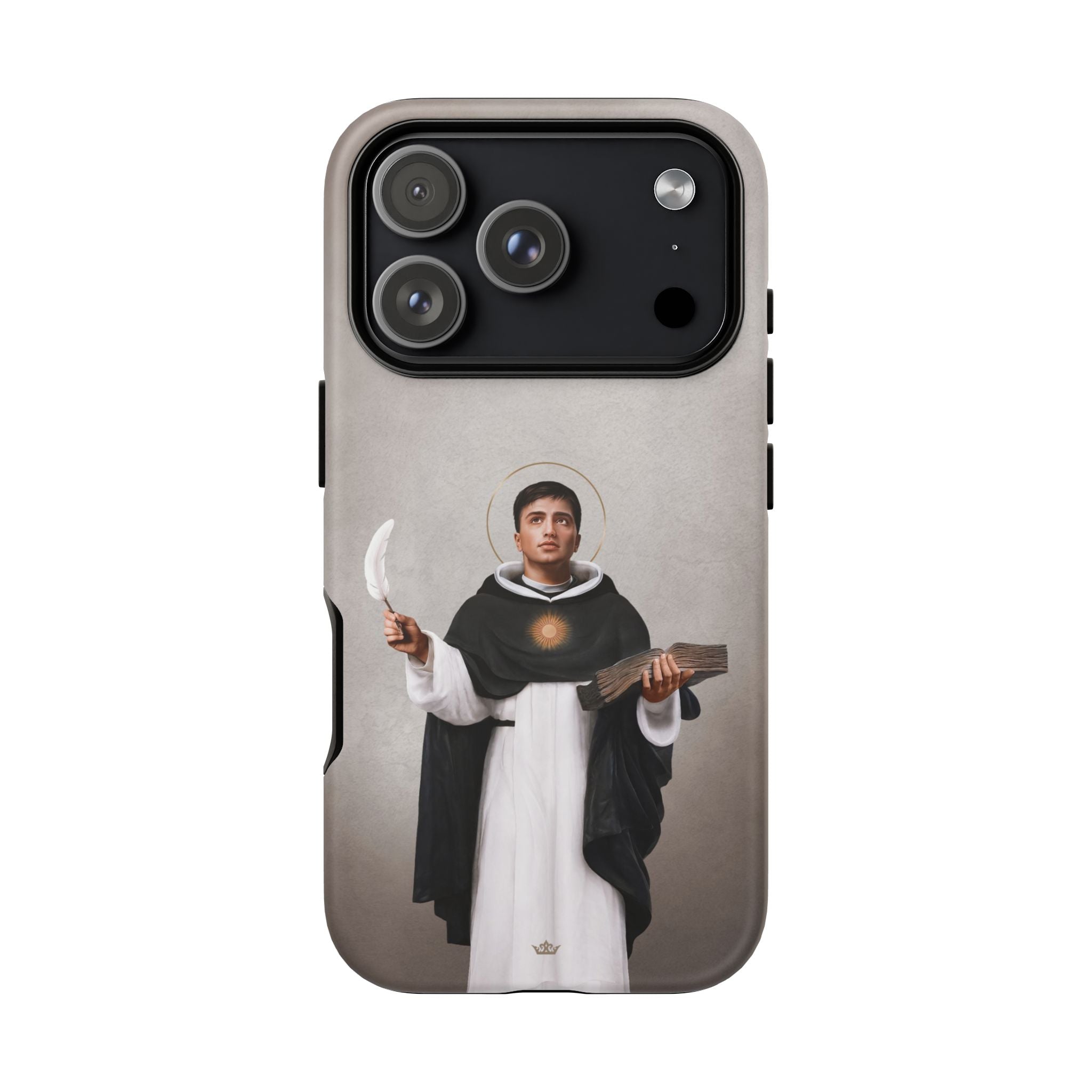 St. Thomas Aquinas Hard Phone Case (Light)