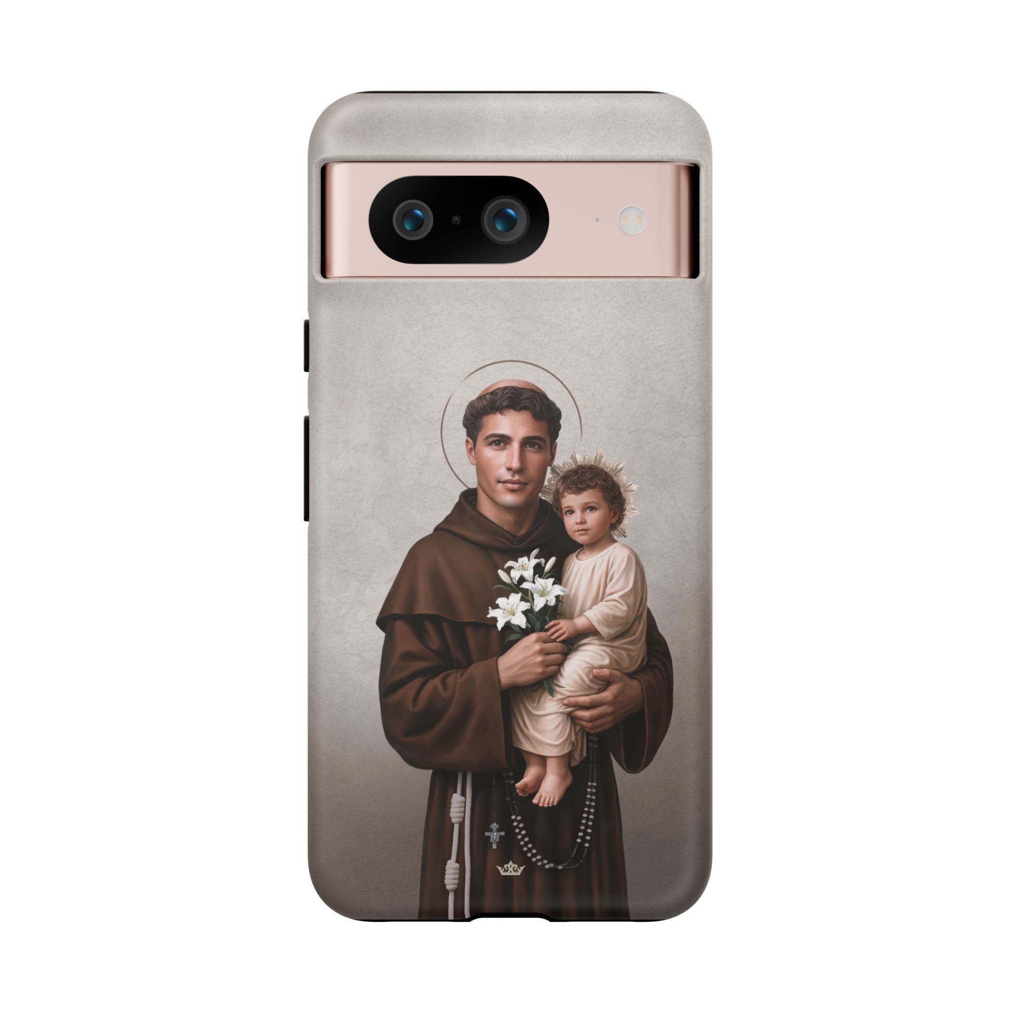 St. Anthony of Padua Hard Phone Case (Light) Copyright VENXARA