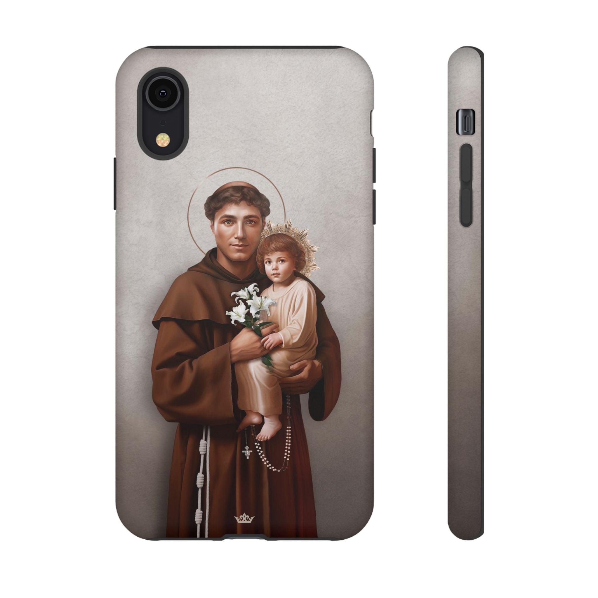 St. Anthony of Padua Hard Phone Case (Light)