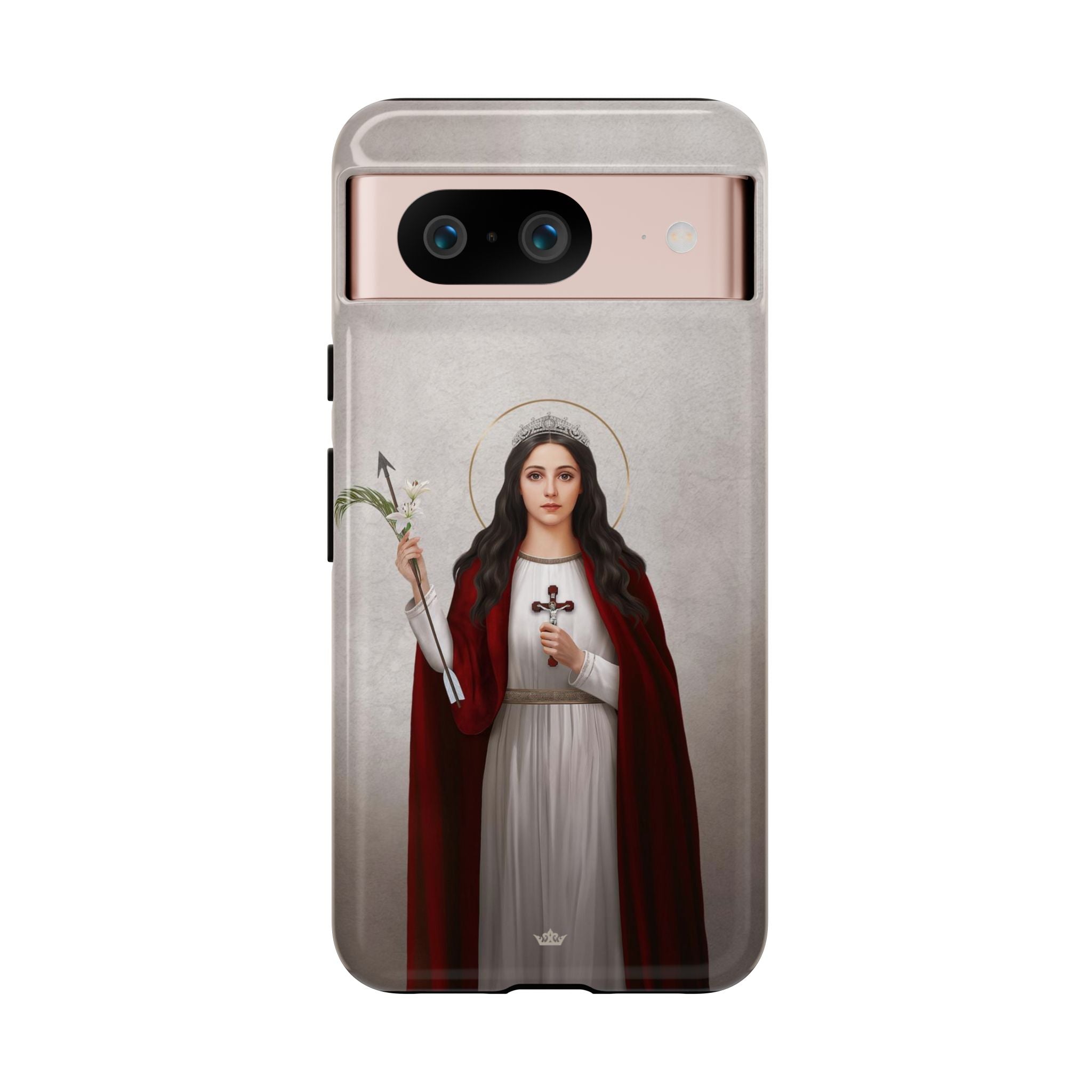 St. Philomena Hard Phone Case (Light)