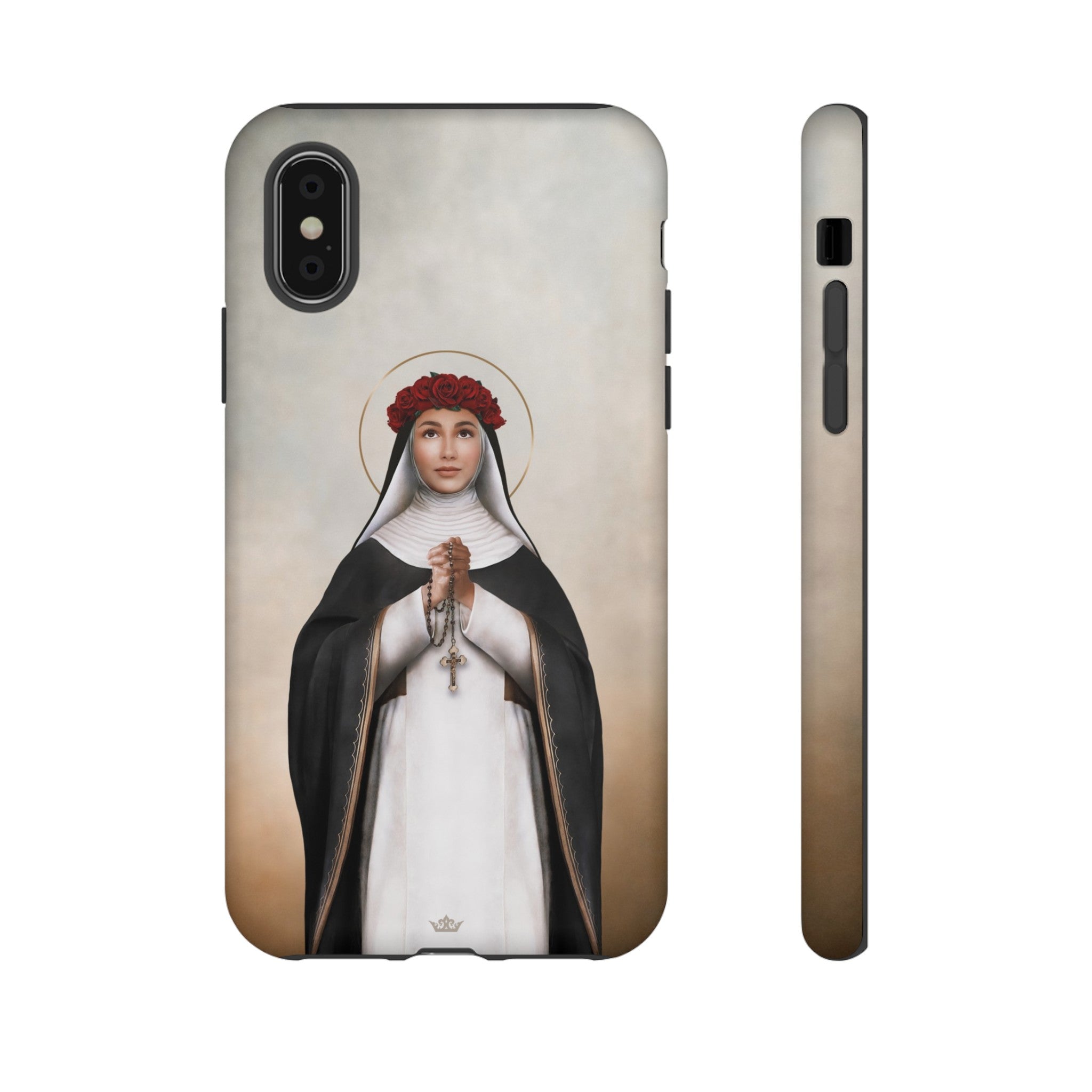 St. Rose of Lima Hard Phone Case (Light)