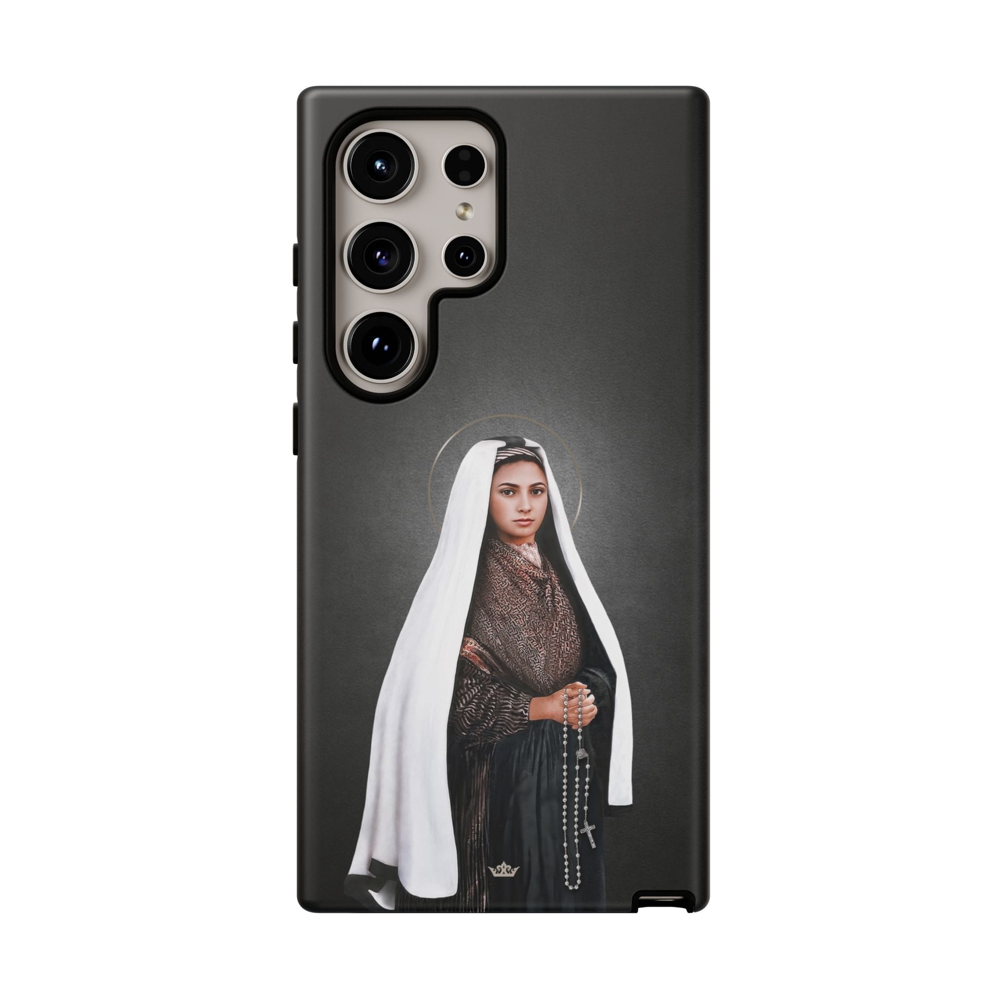 St. Bernadette Hard Phone Case (Dark) Copyright VENXARA