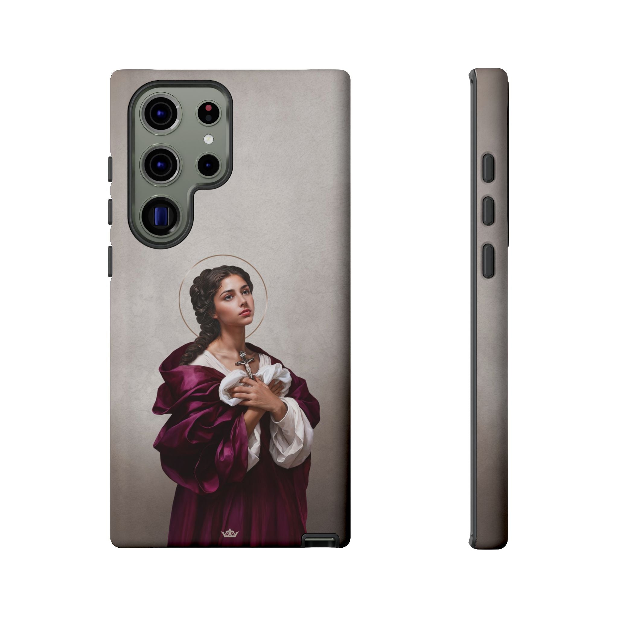 St. Agatha Hard Phone Case (Light)