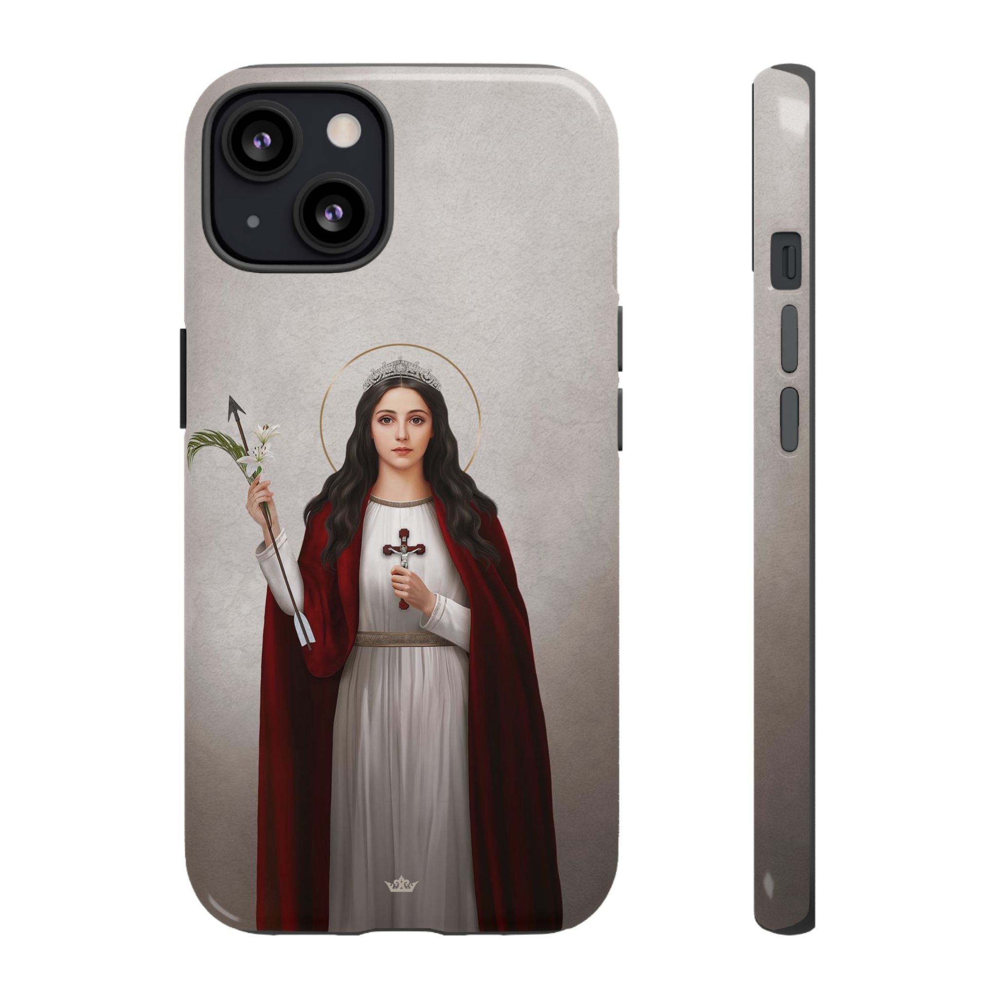 St. Philomena Hard Phone Case (Light)