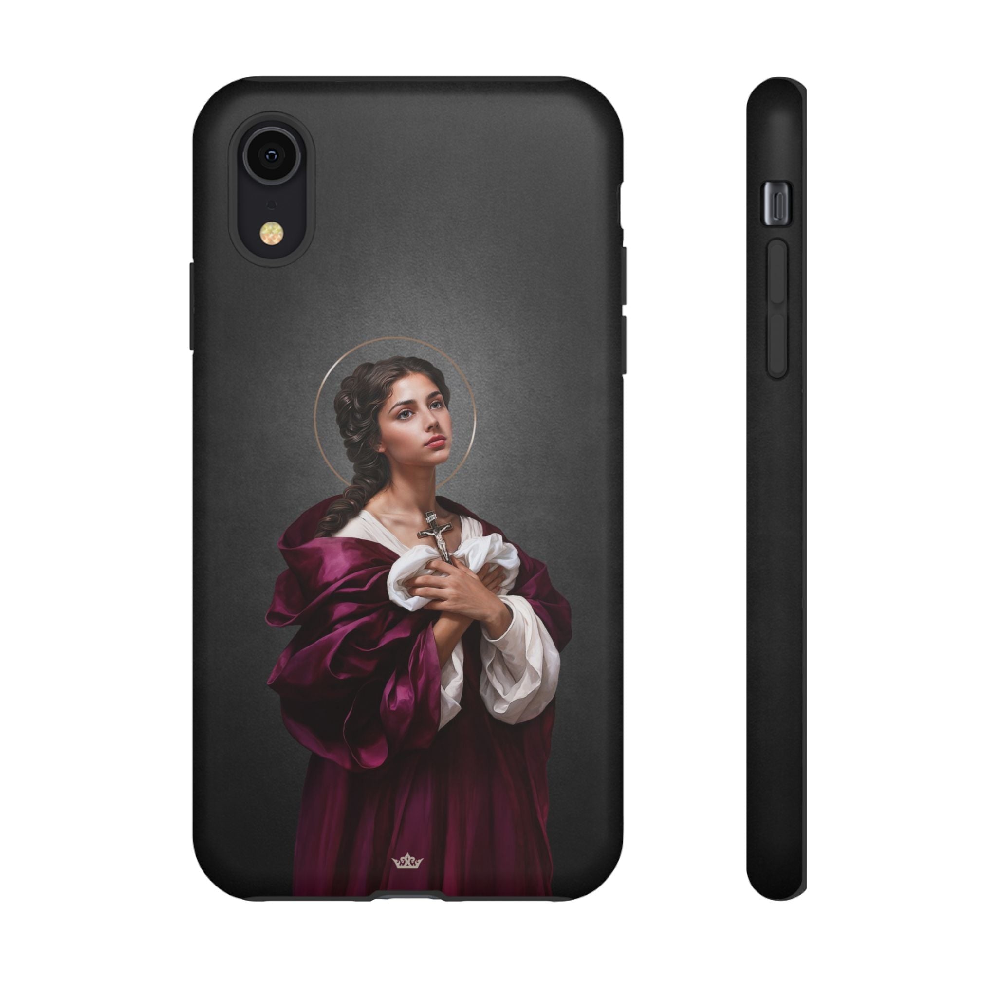 St. Agatha Hard Phone Case (Dark)