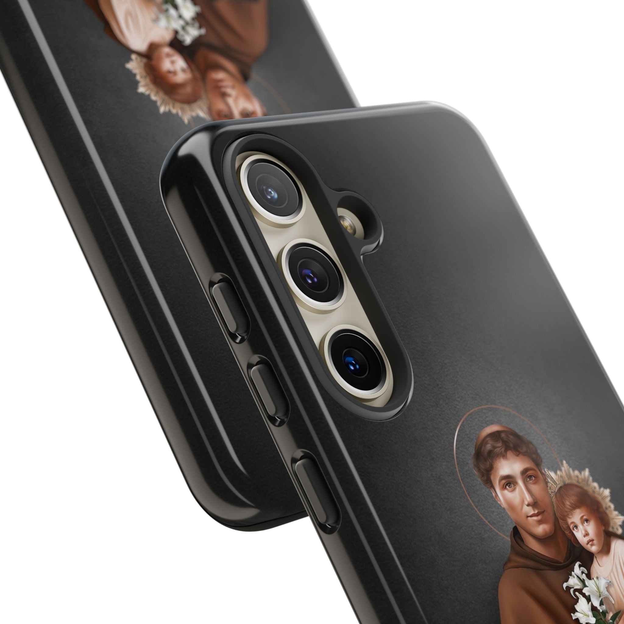 St. Anthony of Padua Hard Phone Case (Dark)