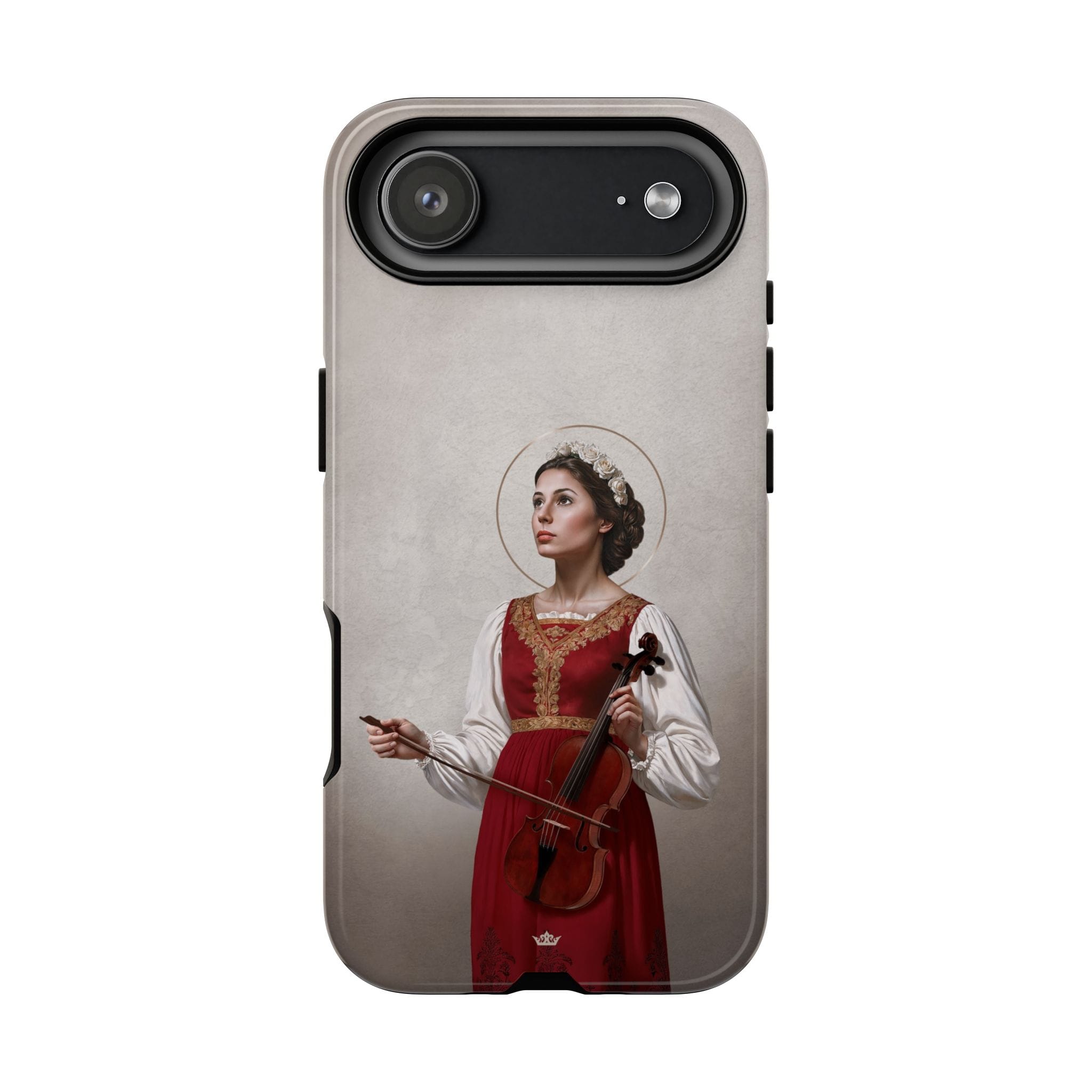 St. Cecilia Hard Phone Case (Light) Copyright VENXARA