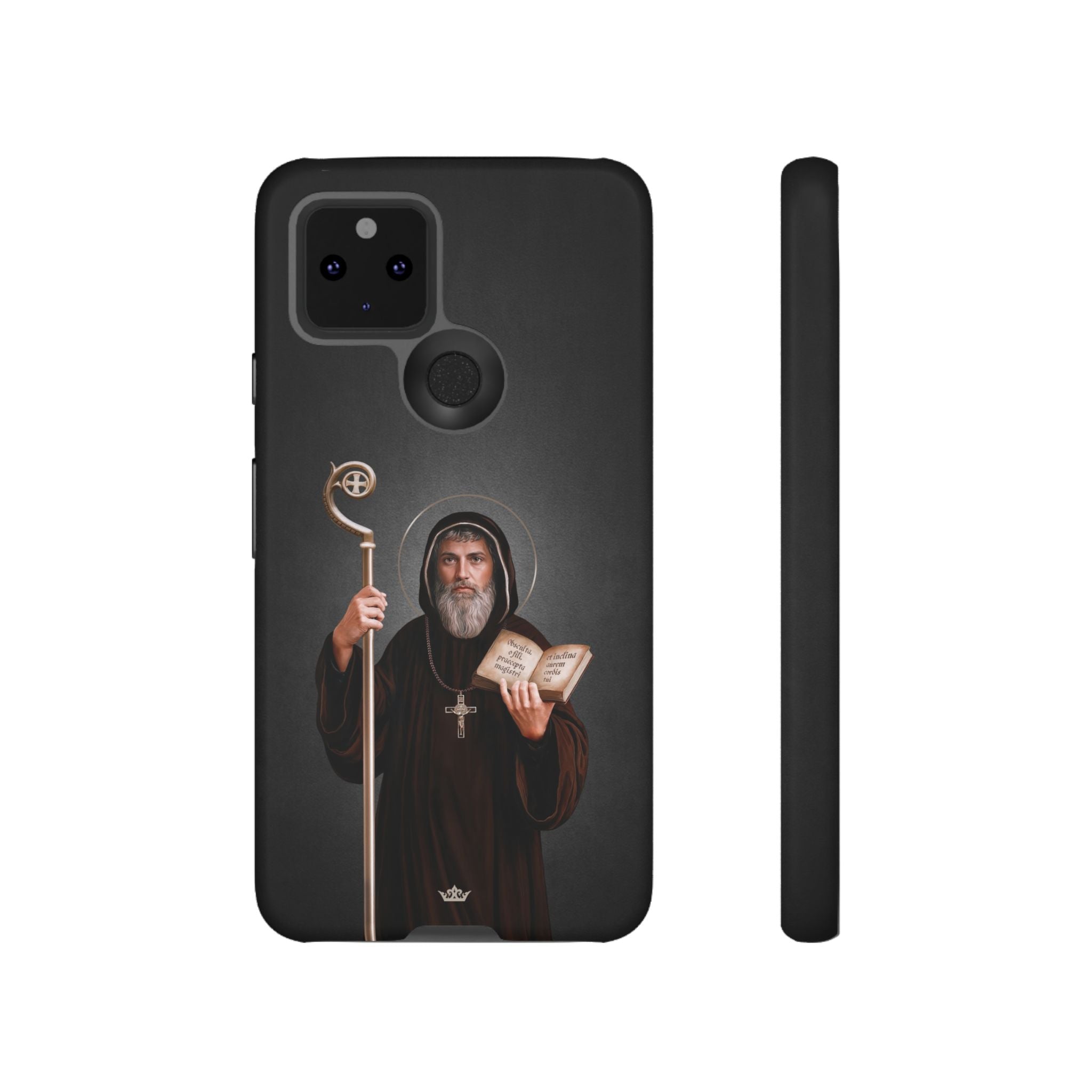 St. Benedict Hard Phone Case (Dark)