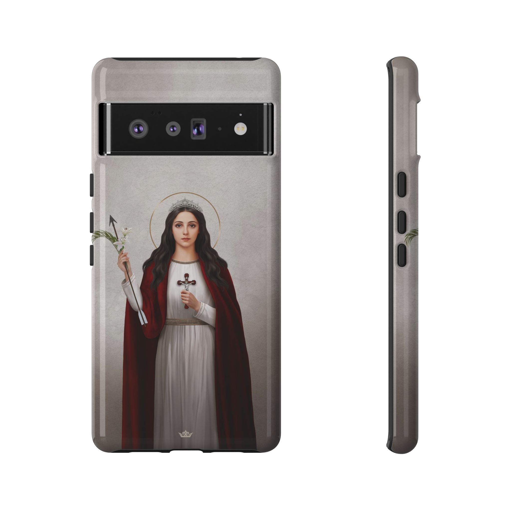St. Philomena Hard Phone Case (Light)