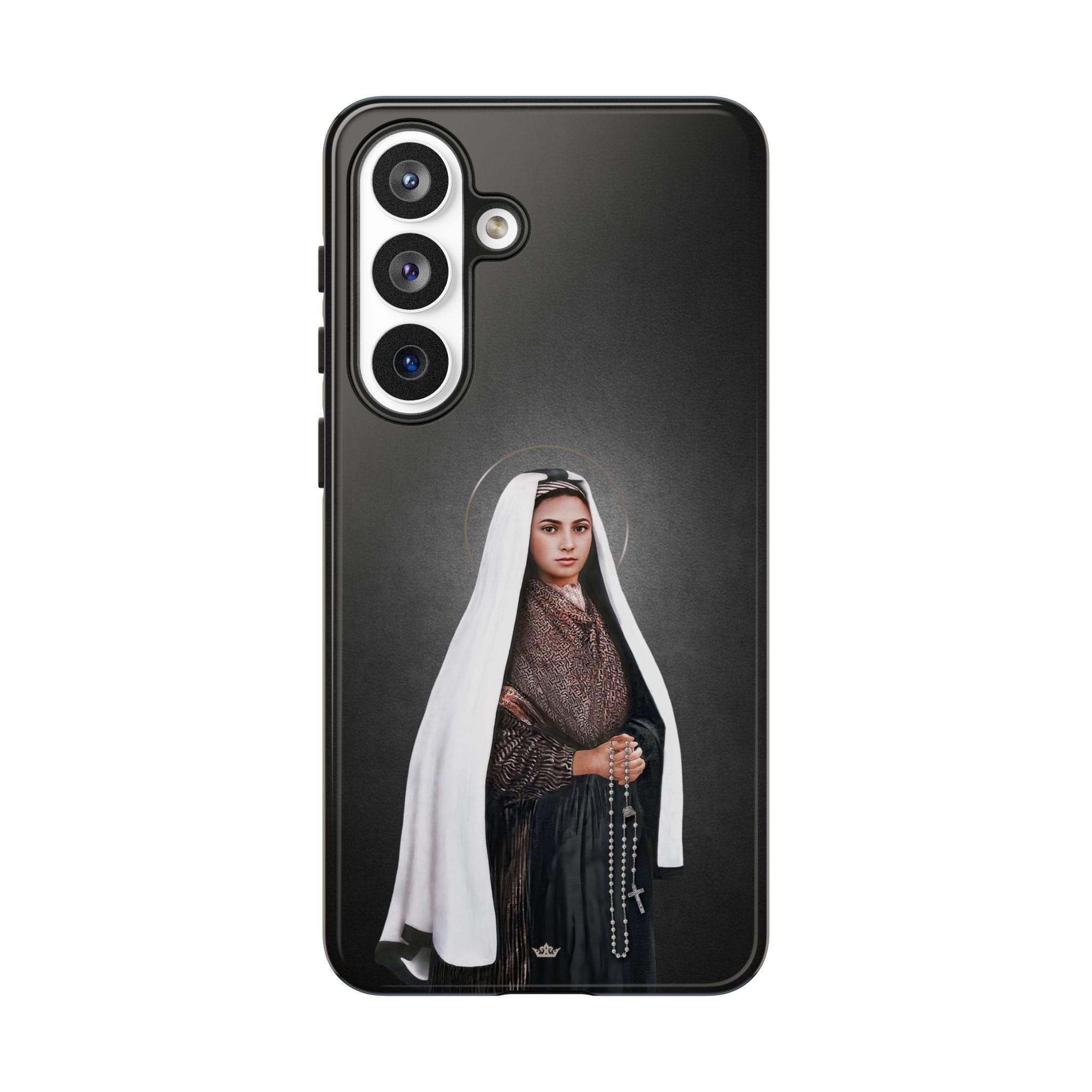 St. Bernadette Hard Phone Case (Dark) Copyright VENXARA