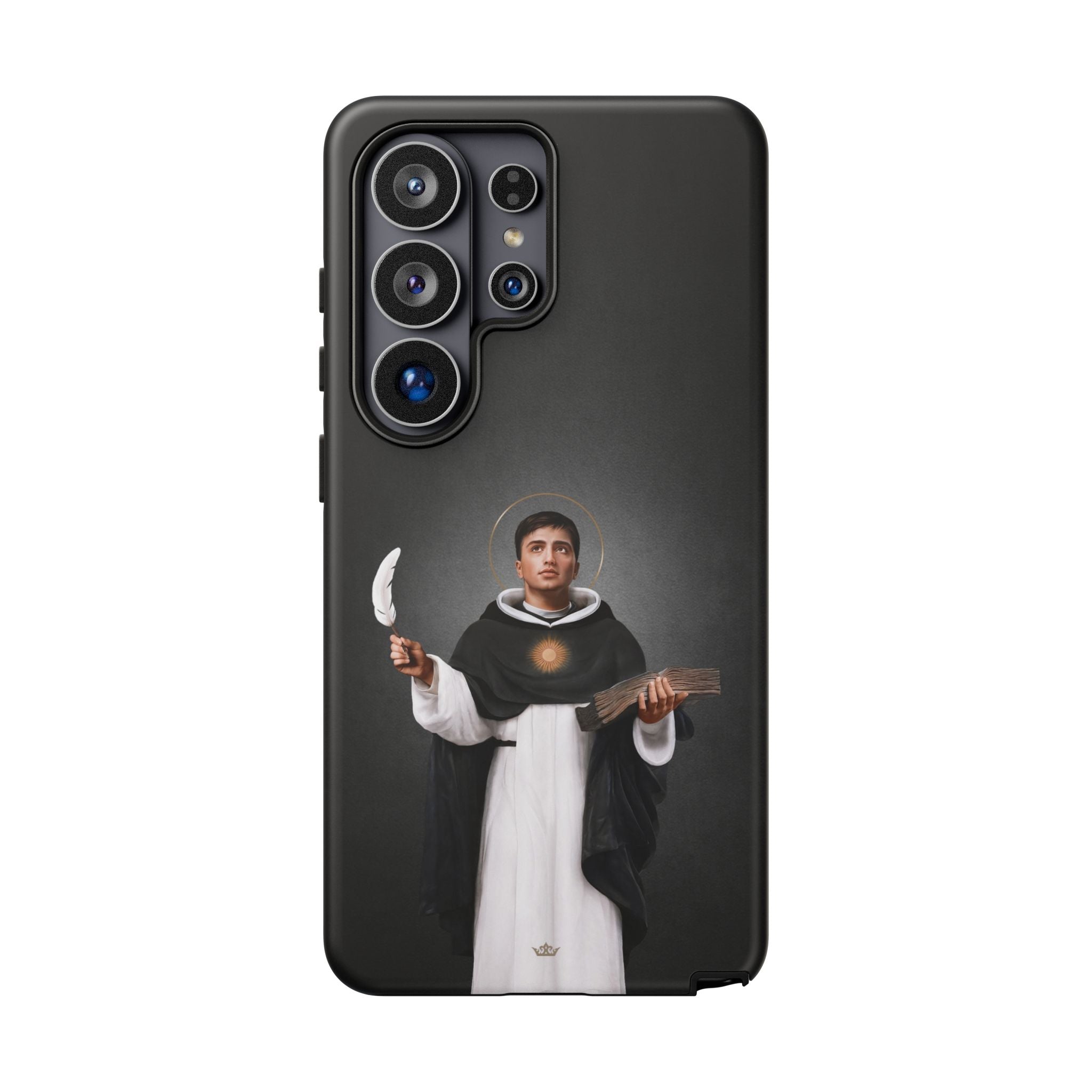 St. Thomas Aquinas Hard Phone Case (Dark)