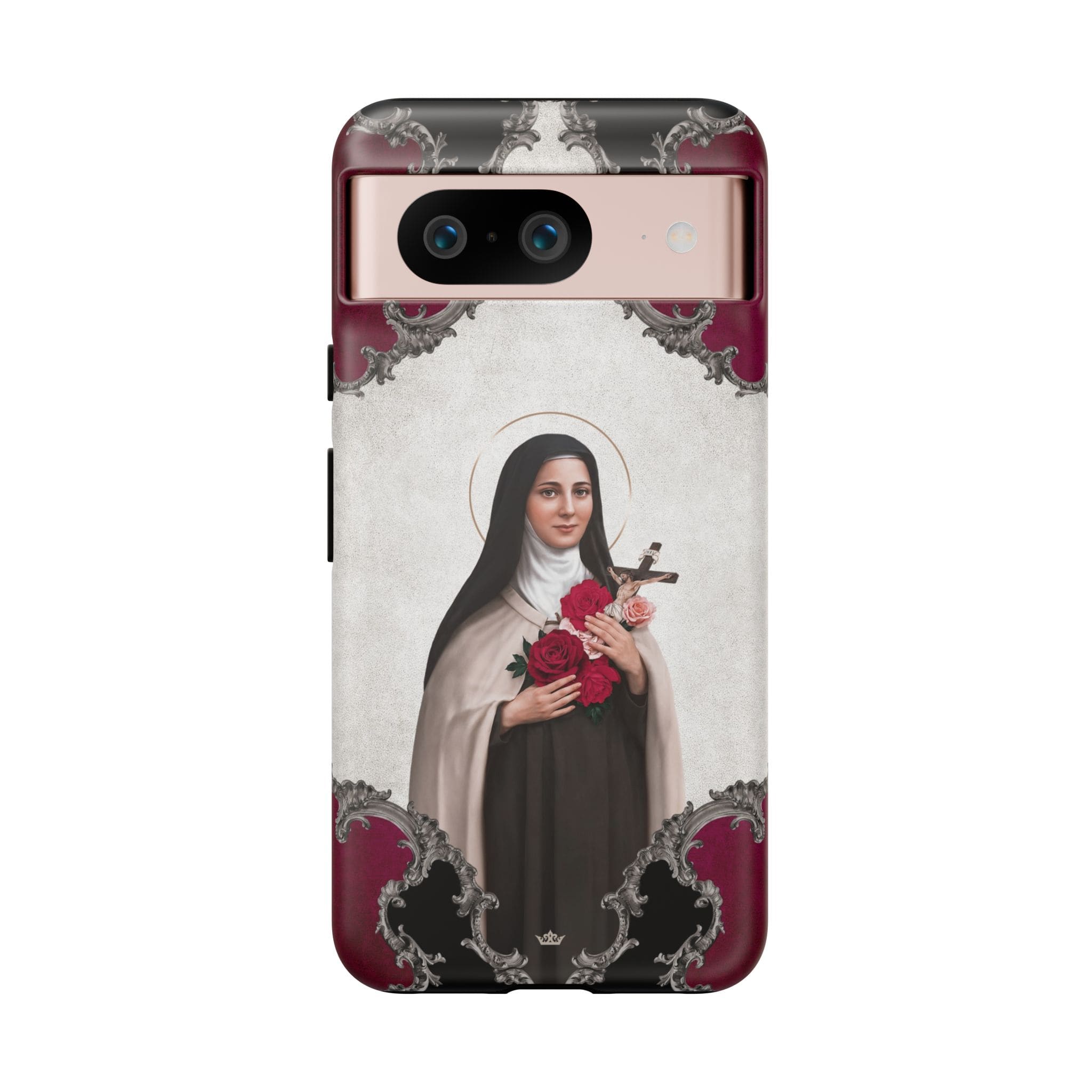 St. Therese of Lisieux Hard Phone Case (Baroque) Copyright VENXARA