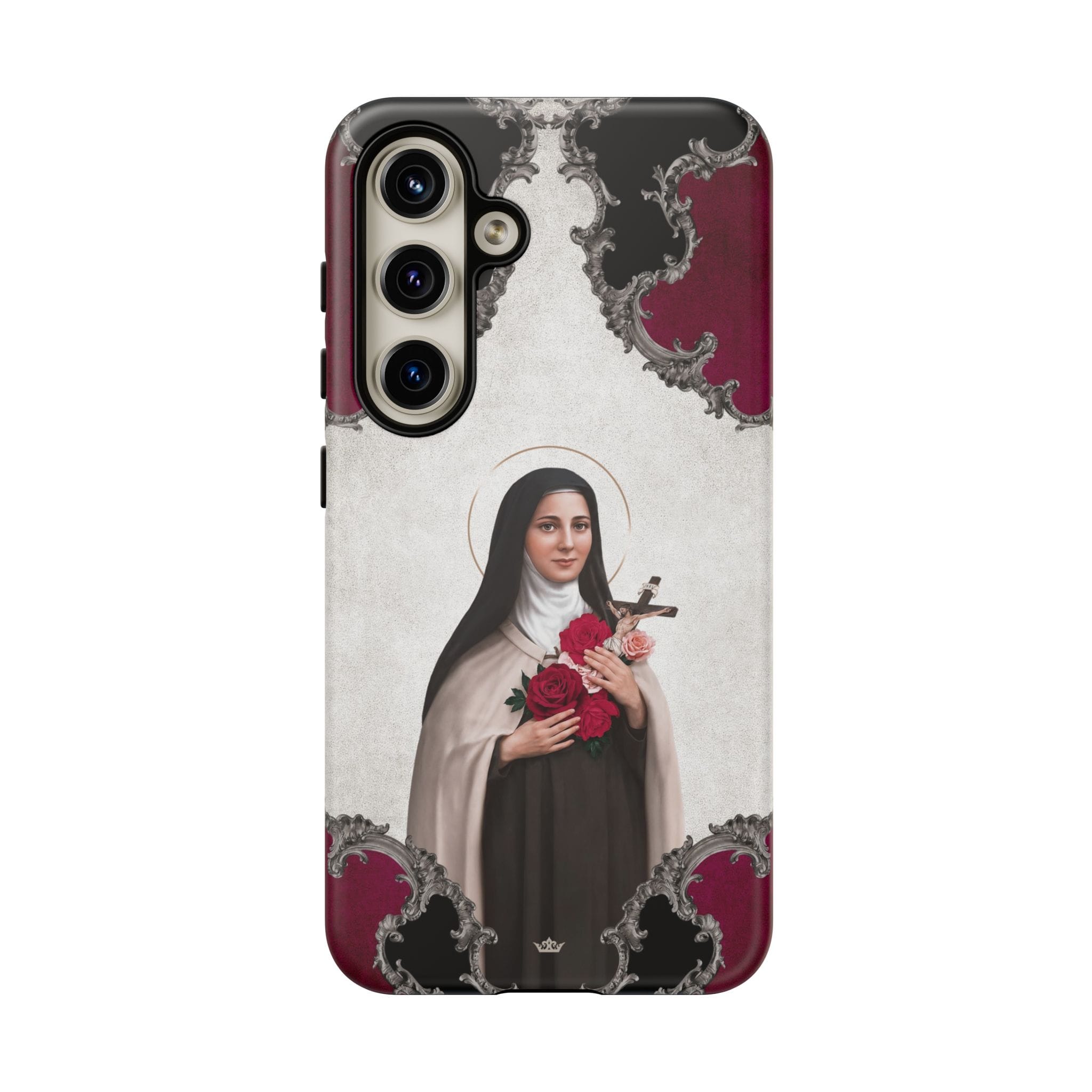 St. Therese of Lisieux Hard Phone Case (Baroque) Copyright VENXARA