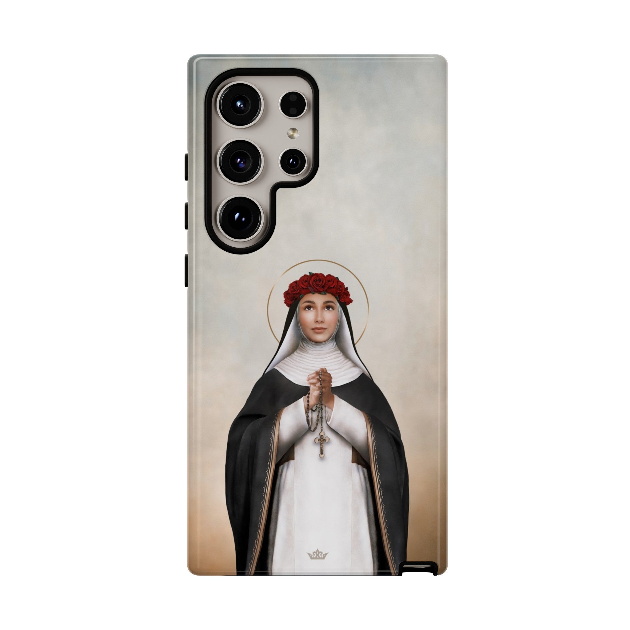St. Rose of Lima Hard Phone Case (Light)