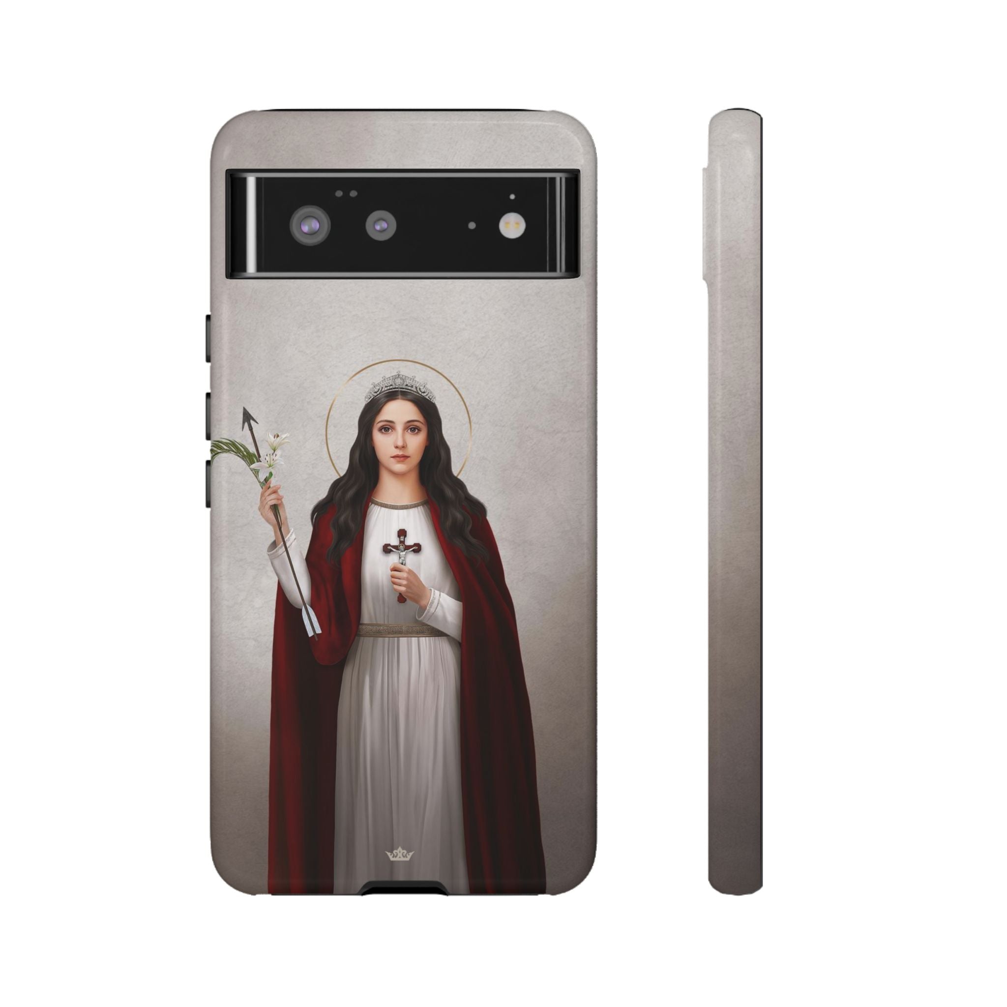 St. Philomena Hard Phone Case (Light)