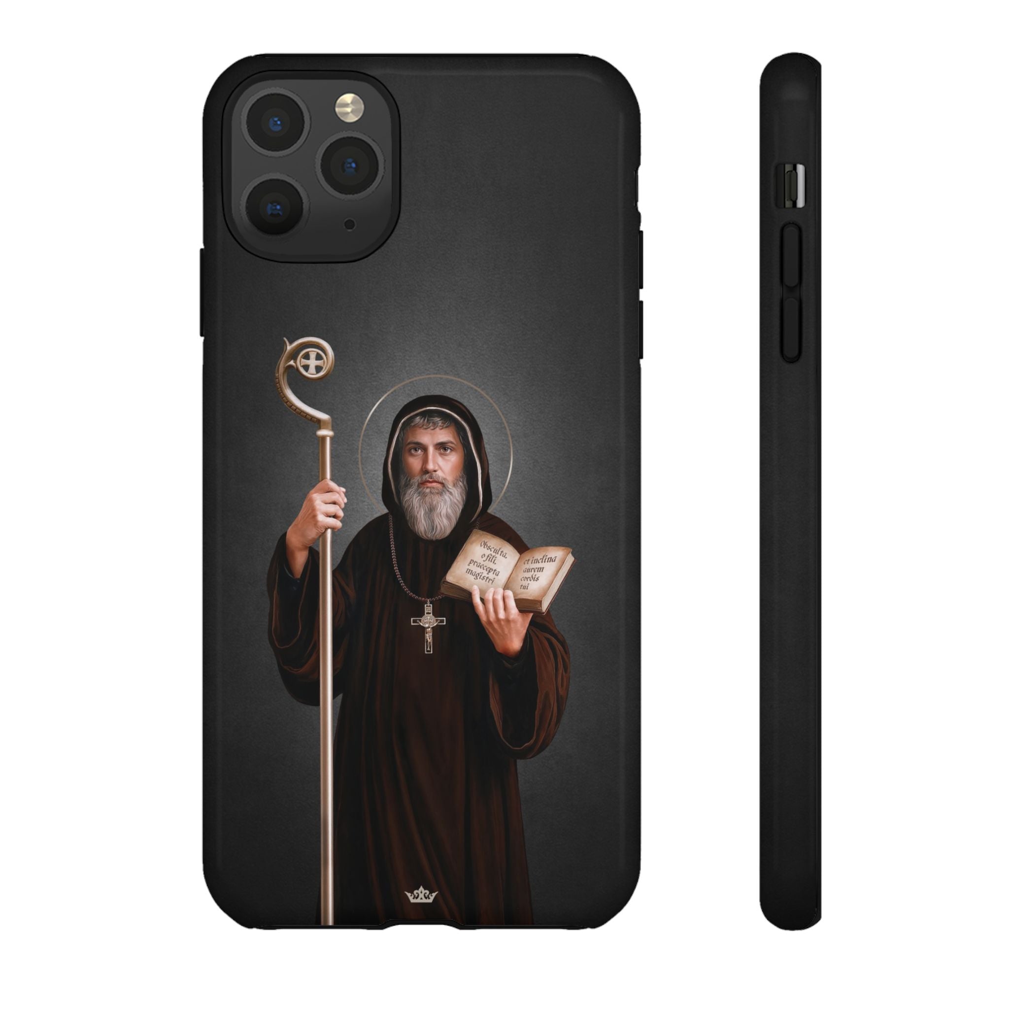 St. Benedict Hard Phone Case (Dark)