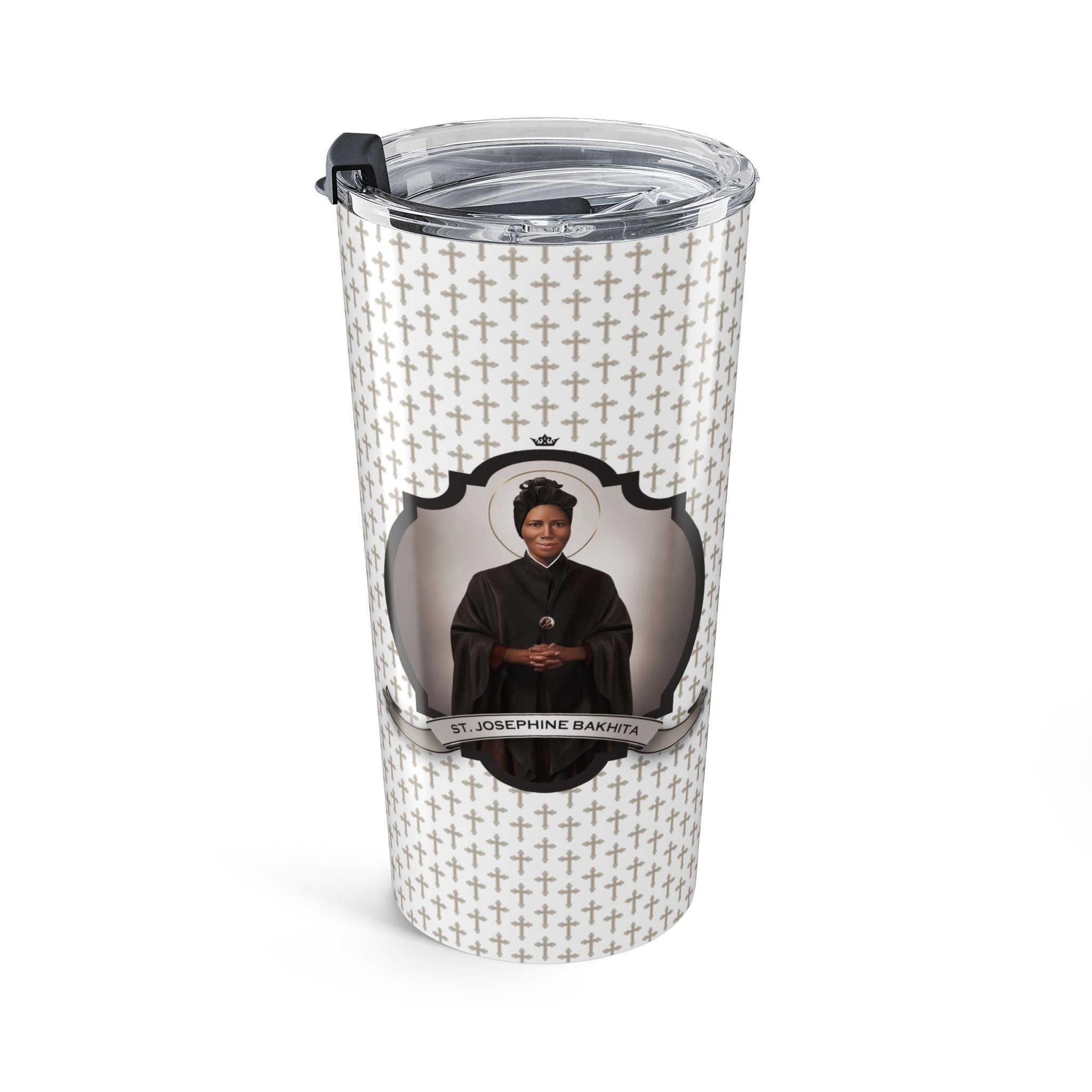 St. Josephine Bakhita Tumbler (Crosses 20 oz)