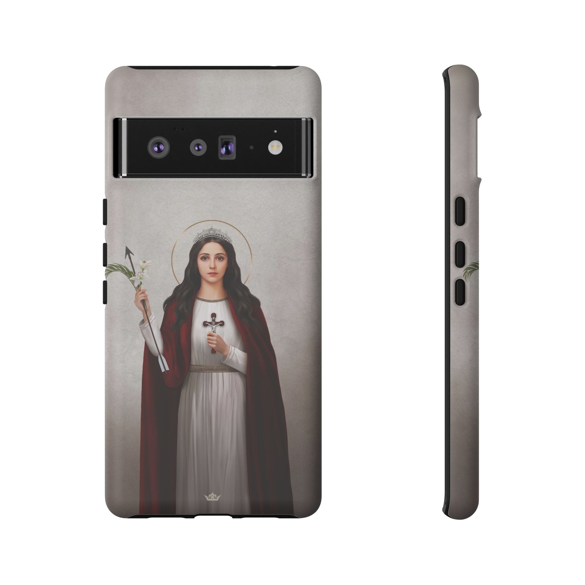 St. Philomena Hard Phone Case (Light)