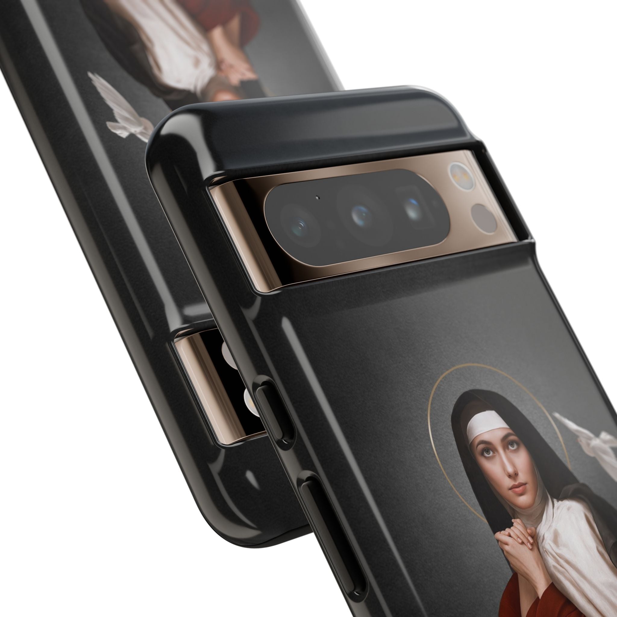 St. Teresa of Avila Hard Phone Case (Dark)
