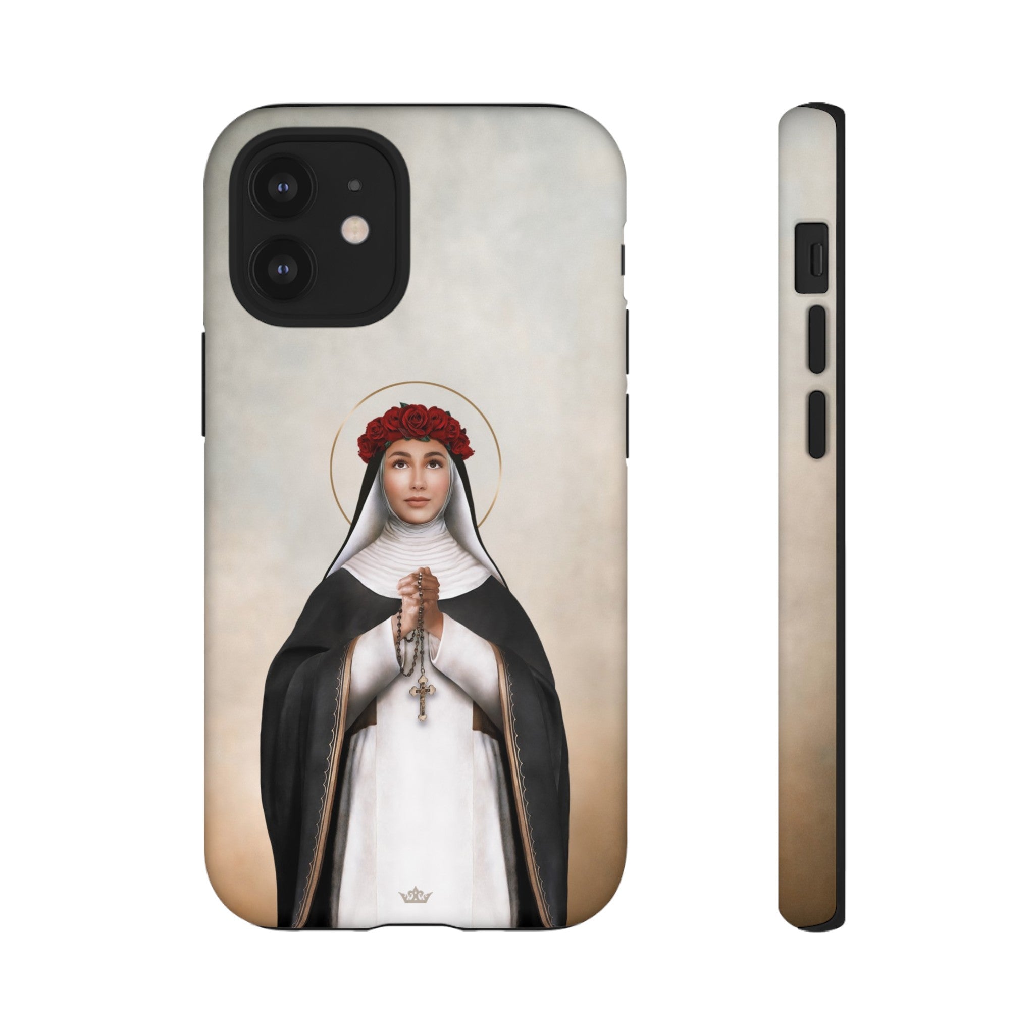 St. Rose of Lima Hard Phone Case (Light)