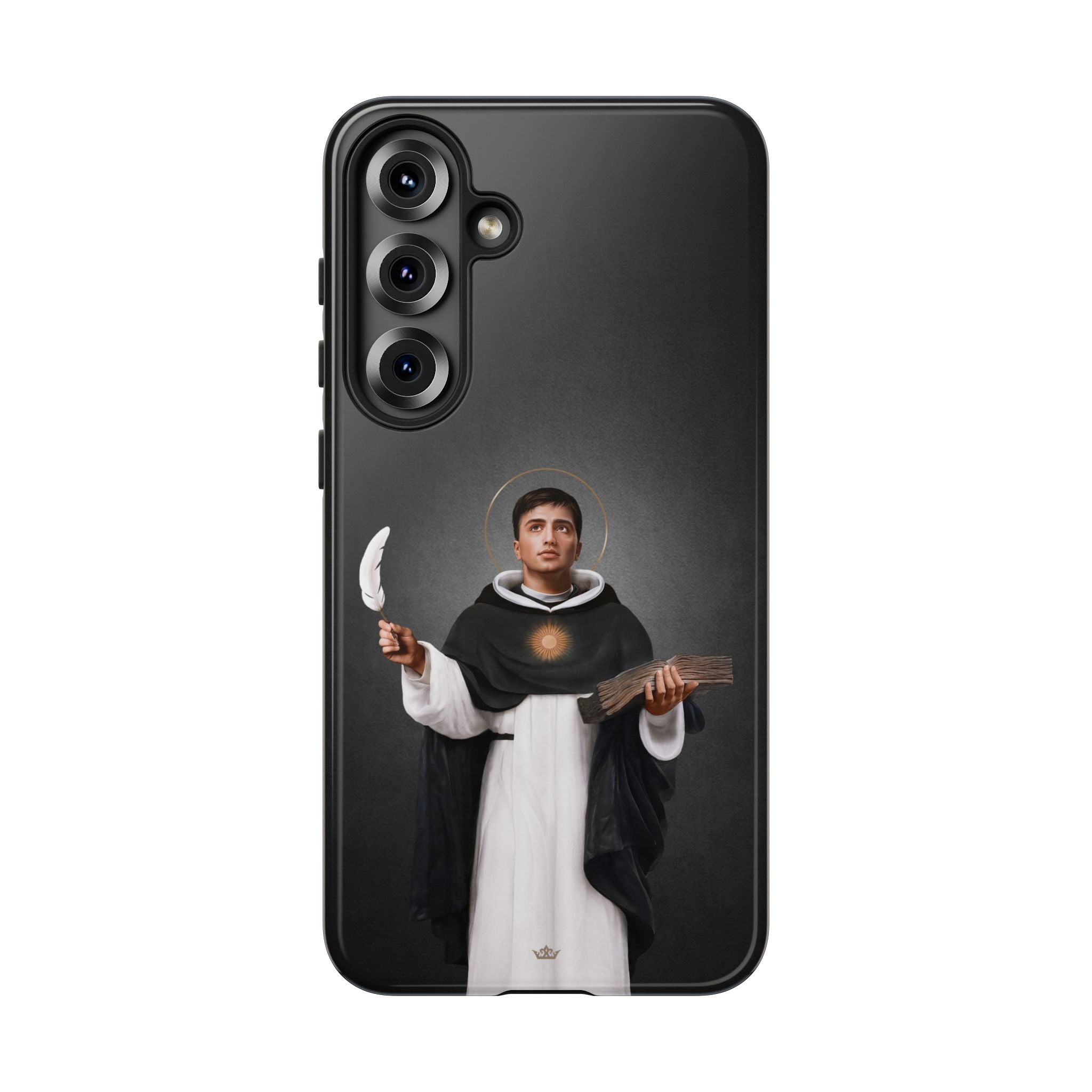 St. Thomas Aquinas Hard Phone Case (Dark)