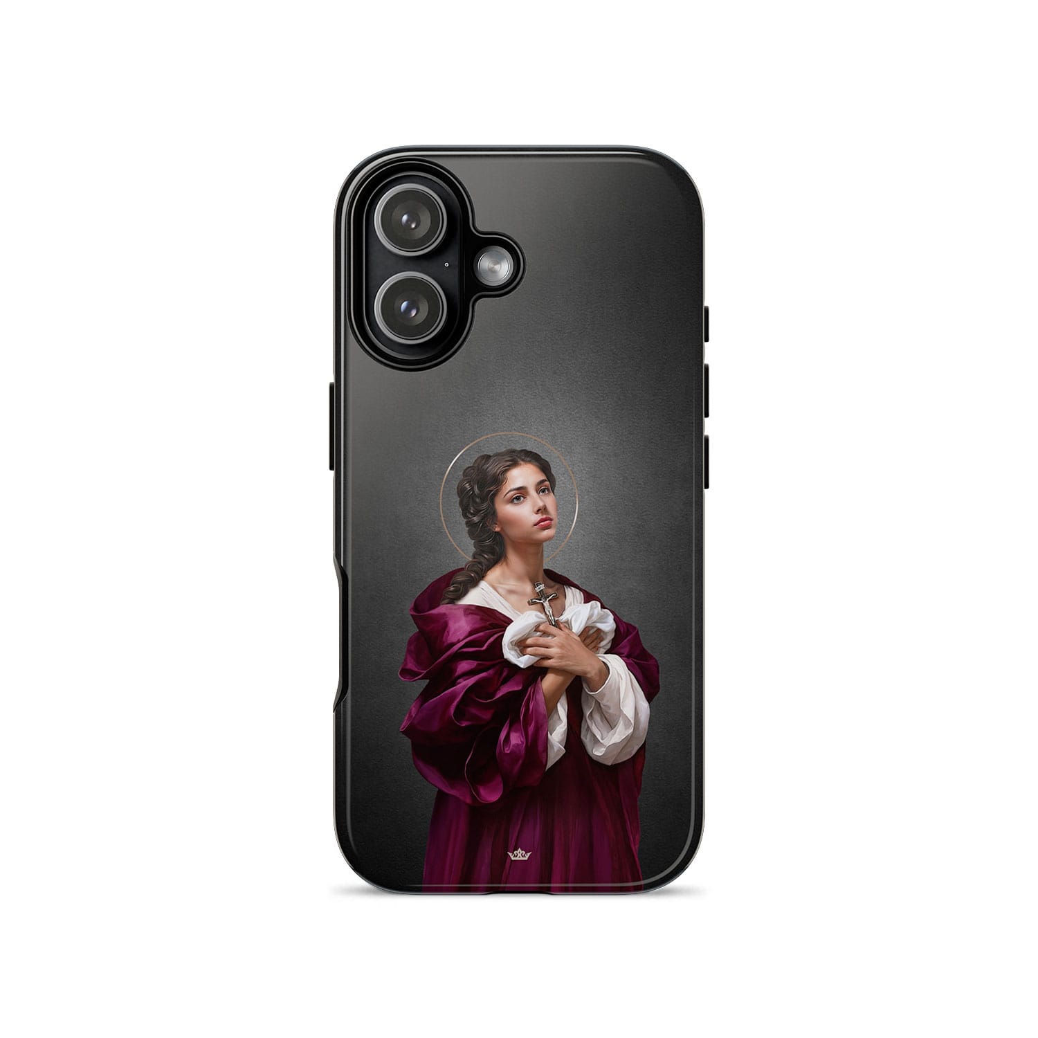 St. Agatha Hard Phone Case (Dark) Copyright VENXARA