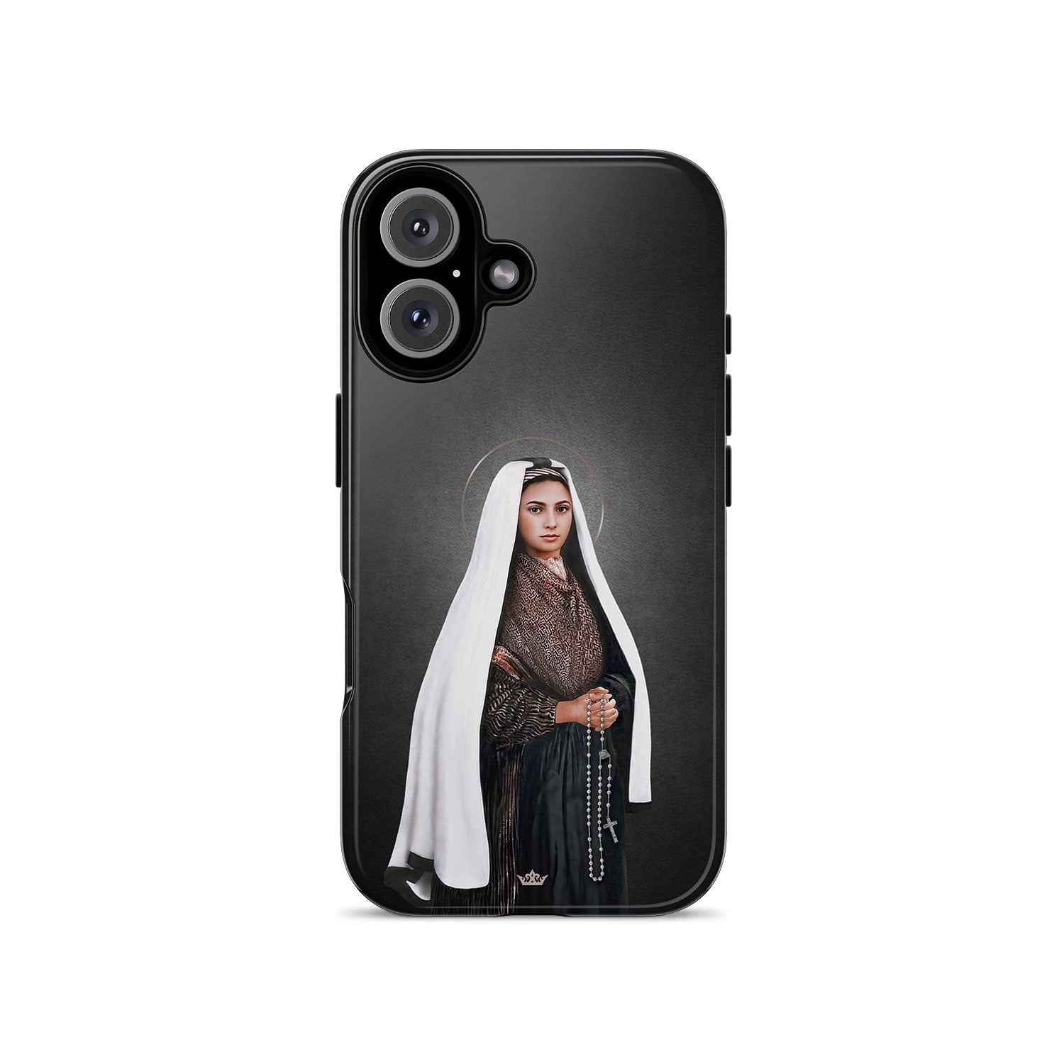St. Bernadette Hard Phone Case (Dark)