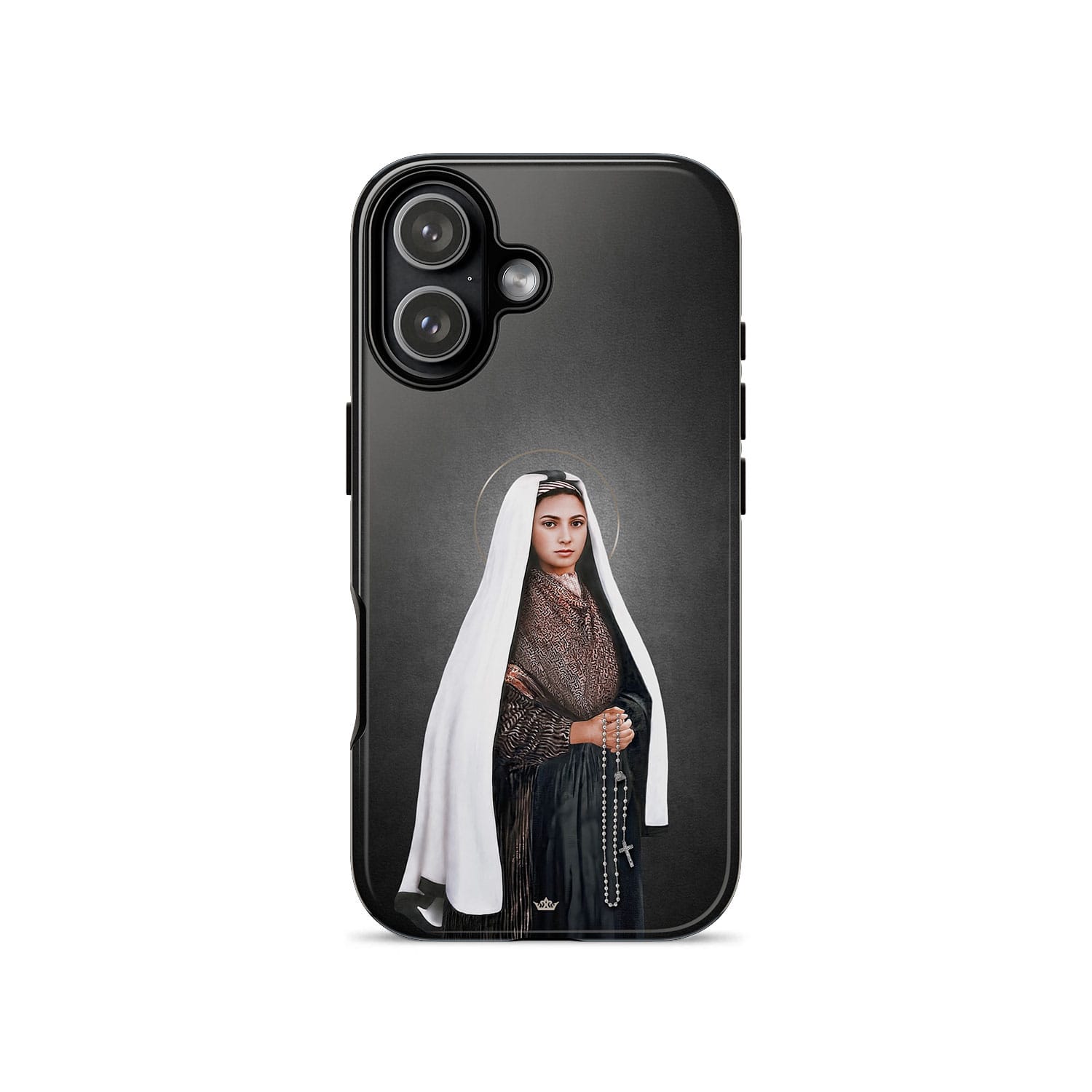 St. Bernadette Hard Phone Case (Dark) Copyright VENXARA