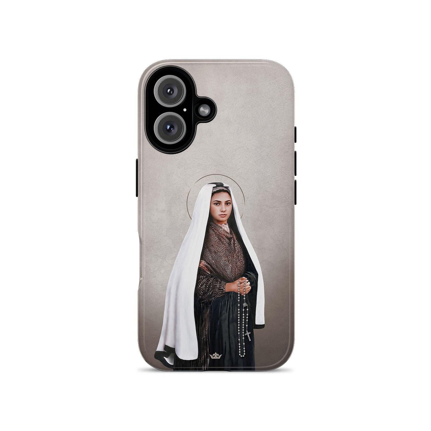 St. Bernadette Hard Phone Case (Light)
