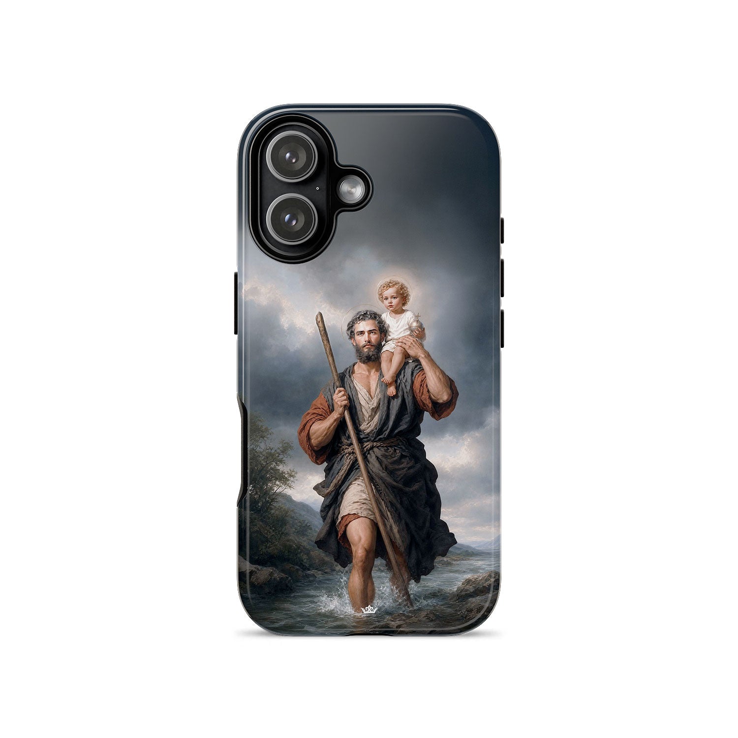 St. Christopher Hard Phone Case (River)