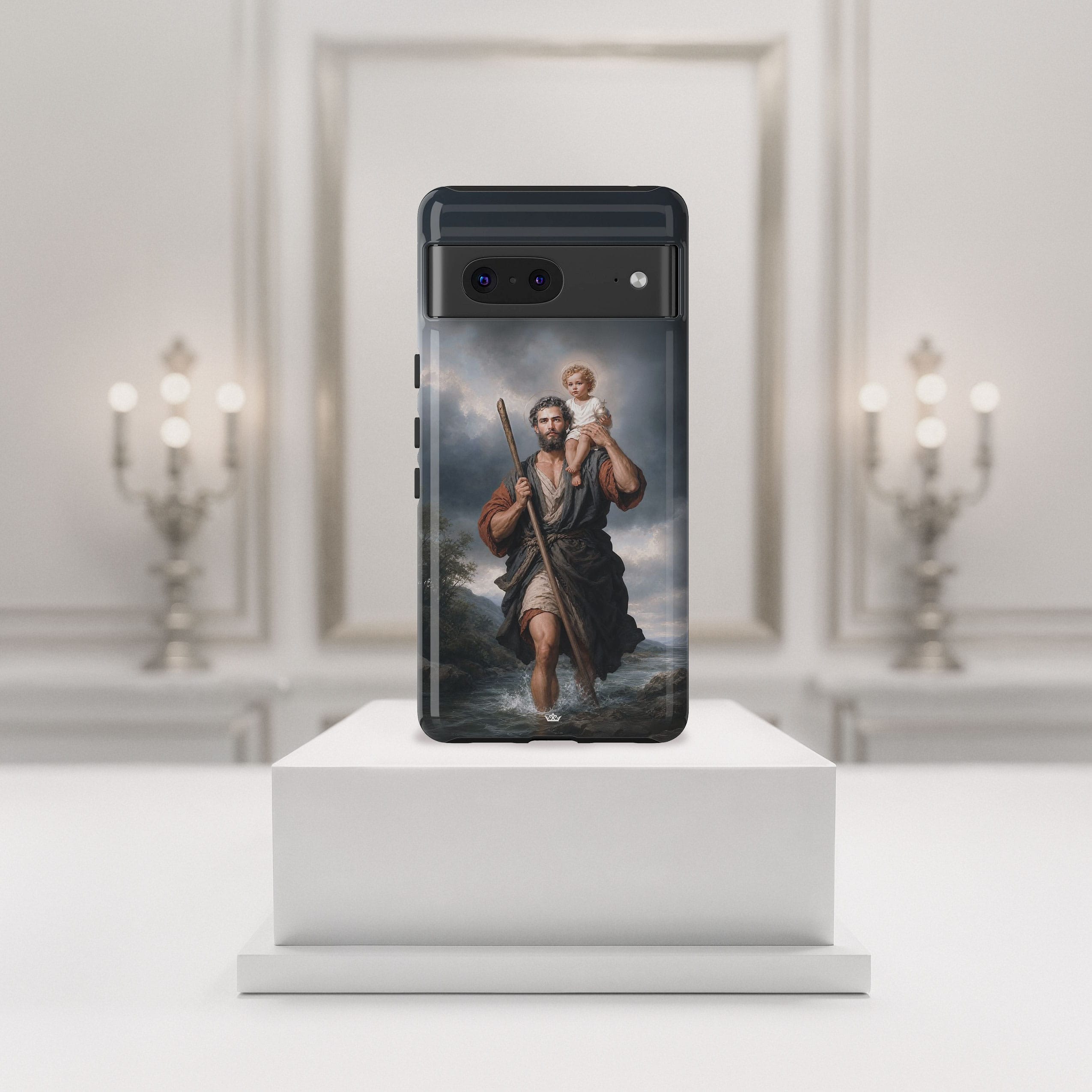 St. Christopher Hard Phone Case (River)