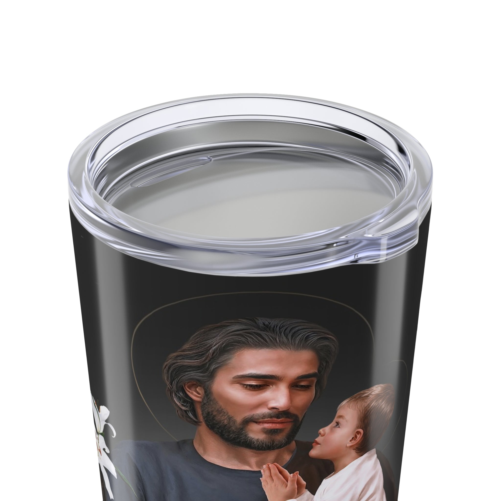 St. Joseph Lord's Prayer Tumbler 20 oz. (Ash)