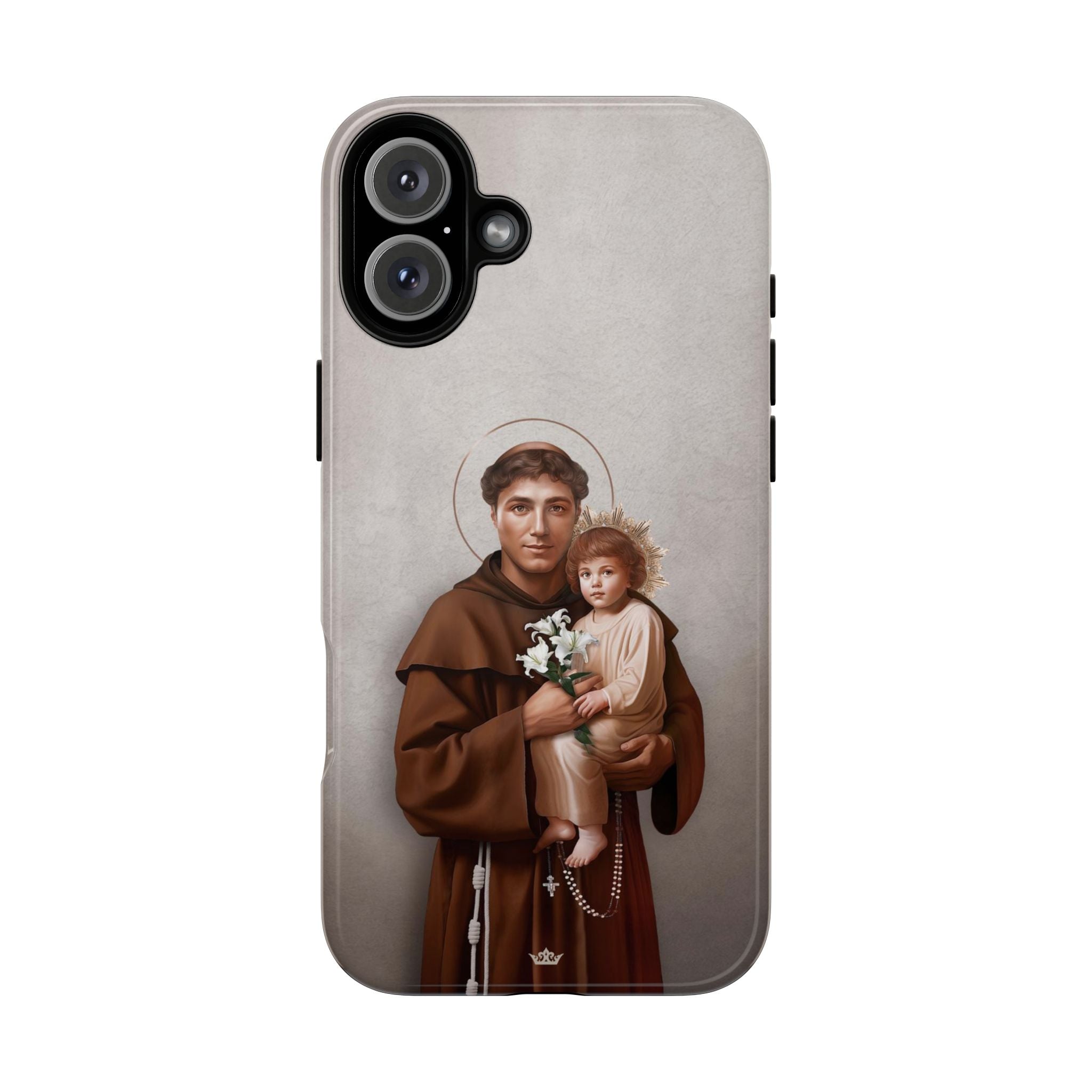 St. Anthony of Padua Hard Phone Case (Light)