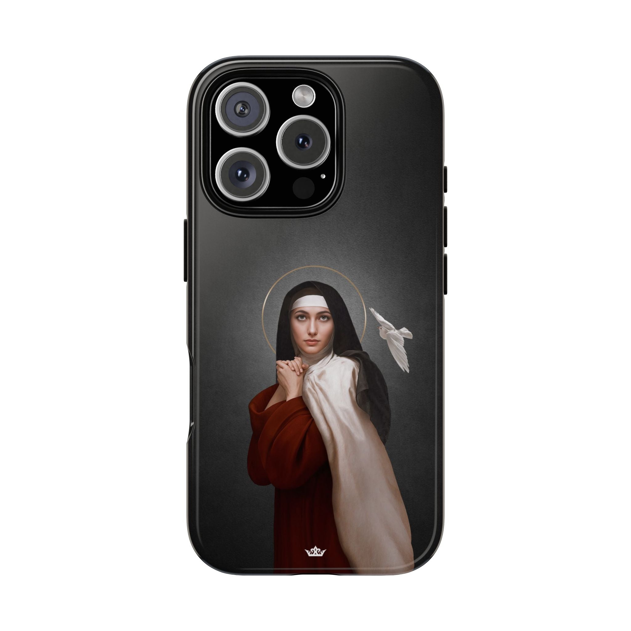 St. Teresa of Avila Hard Phone Case (Dark)